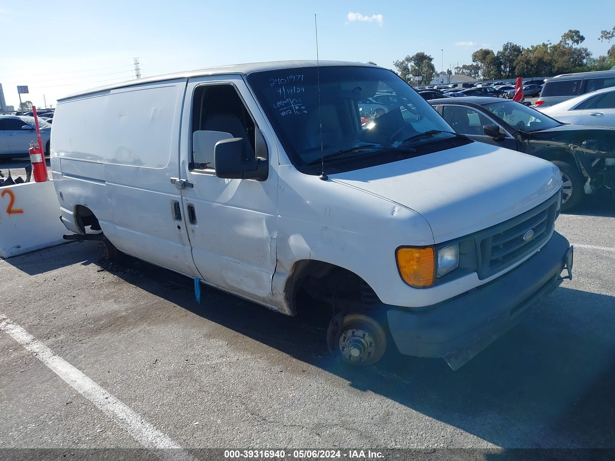 FORD ECONOLINE 2006 1ftne24l16ha05645