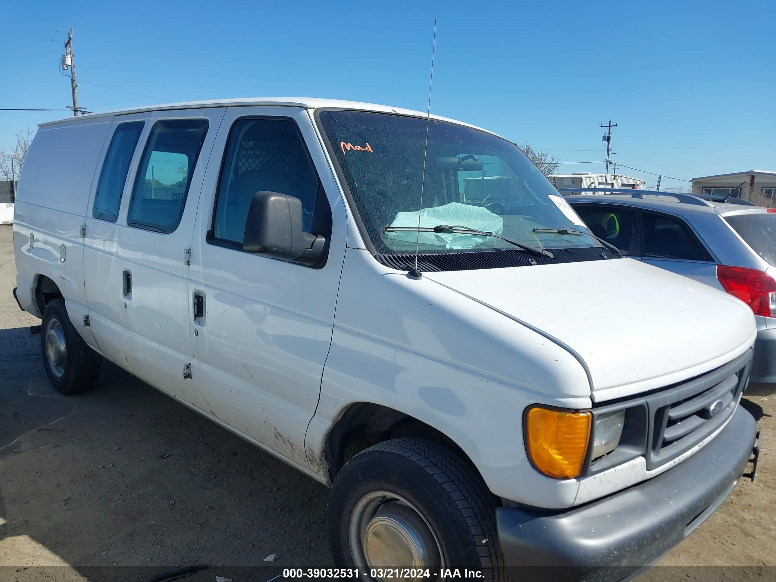 FORD ECONOLINE 2003 1ftne24l53ha80926