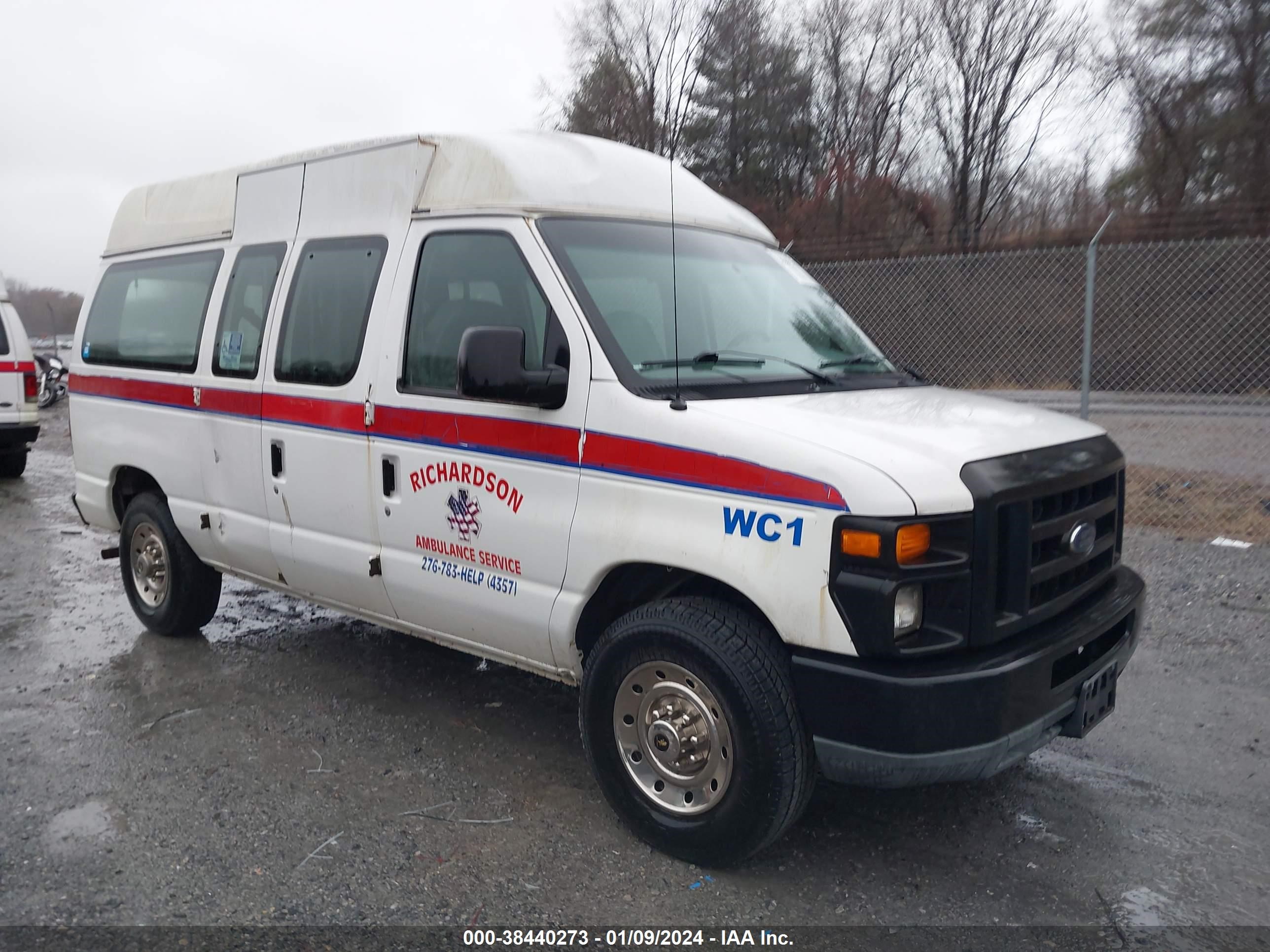 FORD ECONOLINE 2008 1ftne24w18db53847