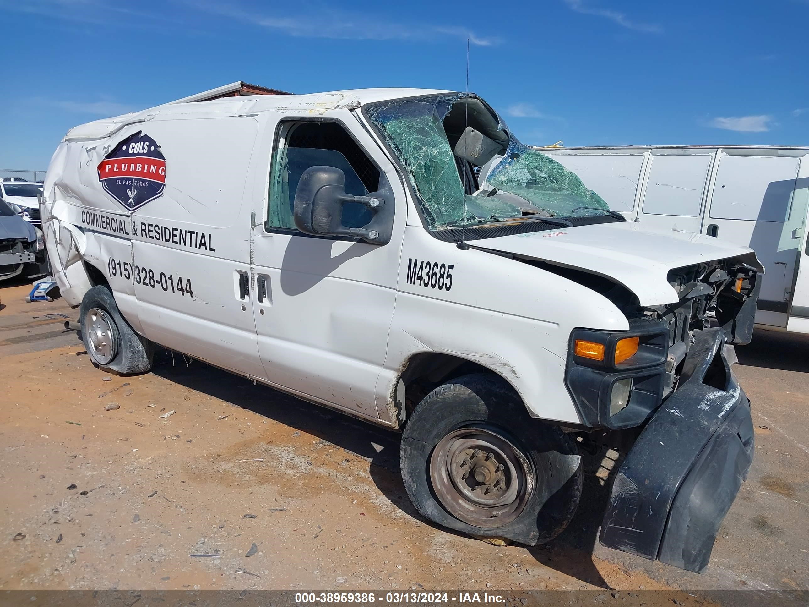 FORD ECONOLINE 2008 1ftne24w28da29036