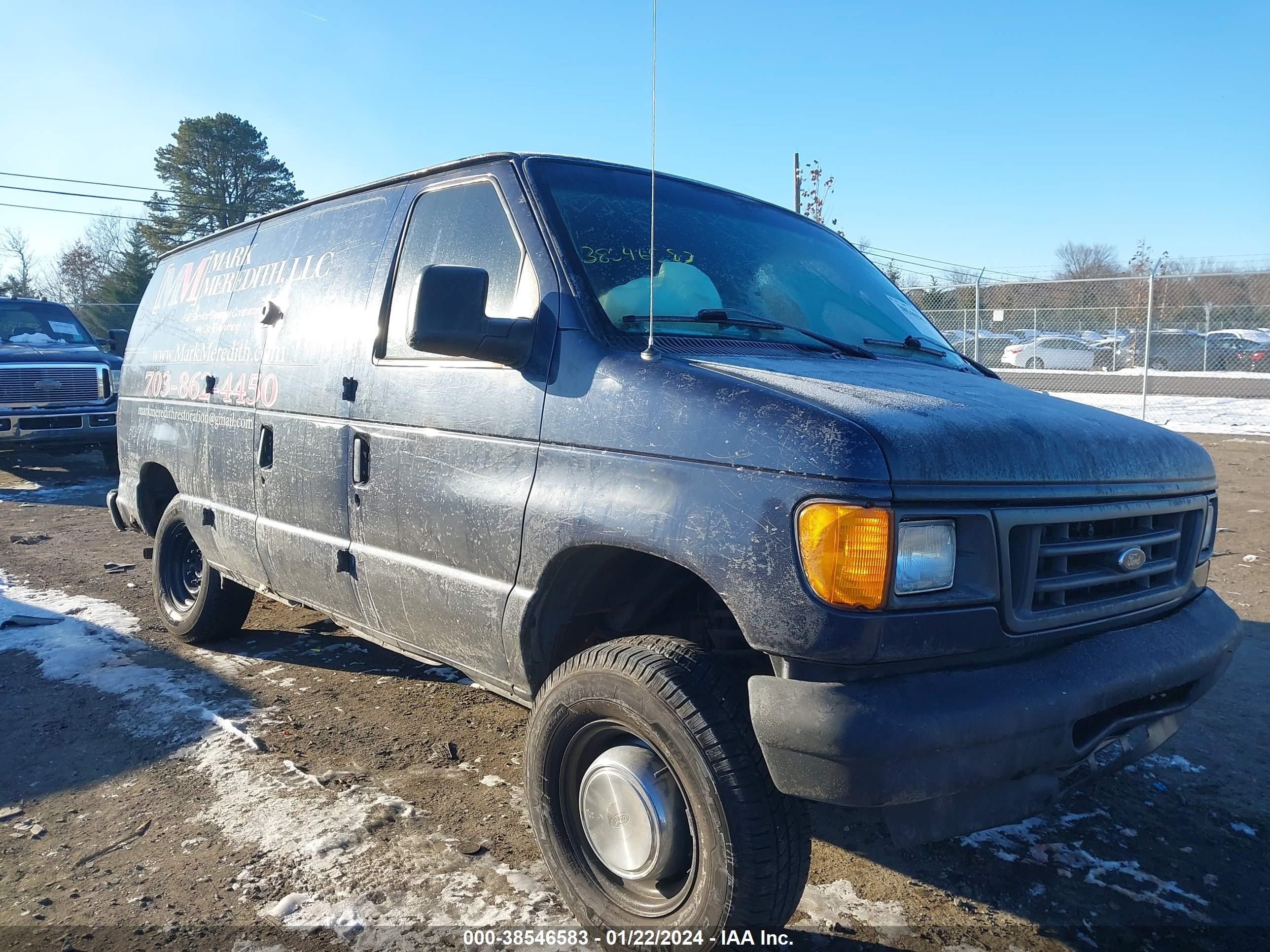 FORD ECONOLINE 2004 1ftne24w34ha80290