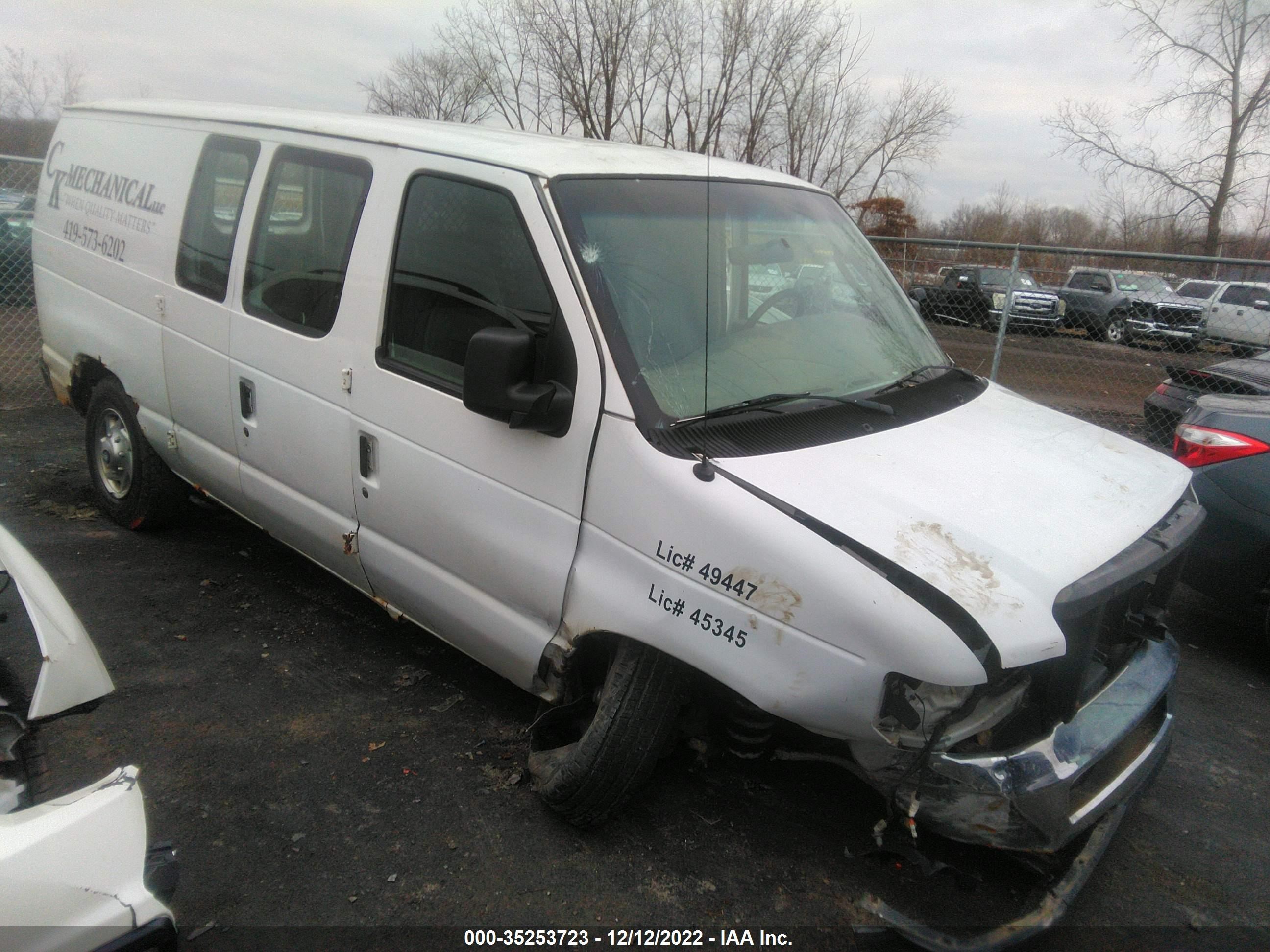 FORD ECONOLINE 2008 1ftne24w58da27166