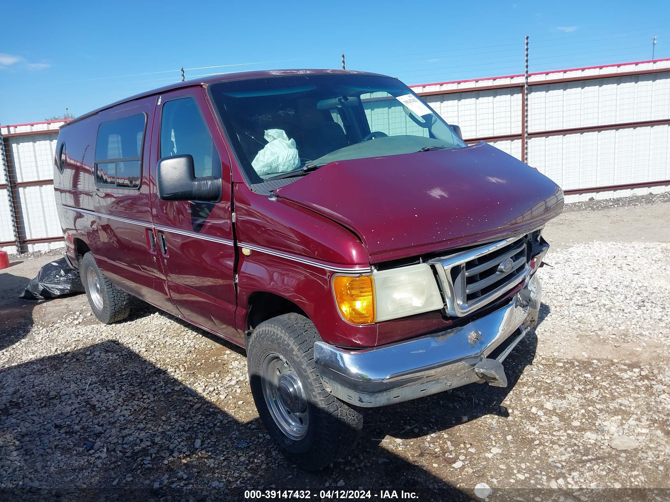 FORD ECONOLINE 2004 1ftne24w64ha60101