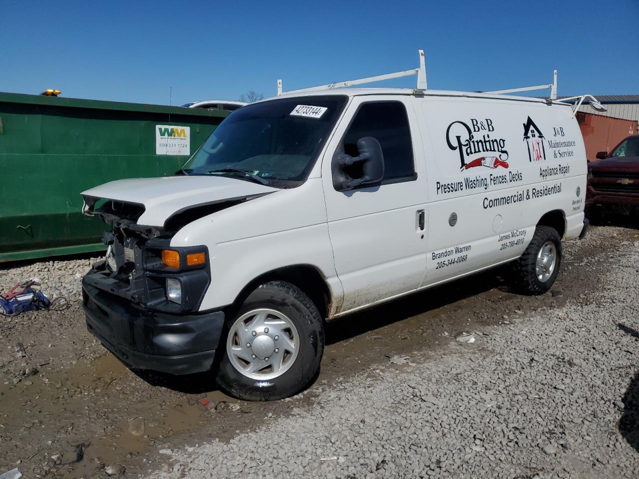 FORD ECONOLINE 2011 1ftne2el9bda61607