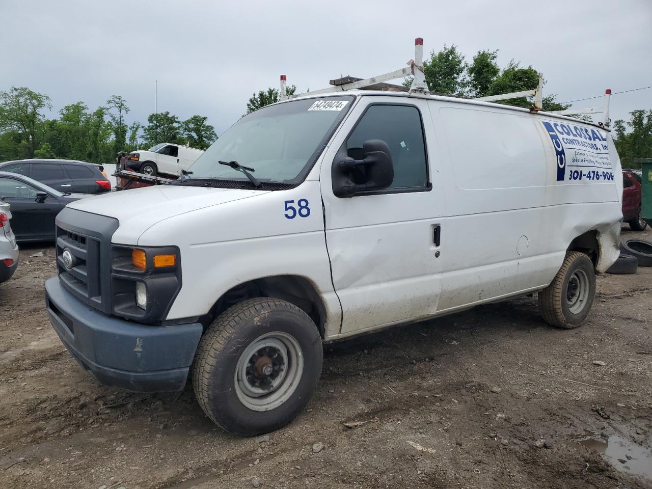 FORD ECONOLINE 2014 1ftne2ew0eda66841