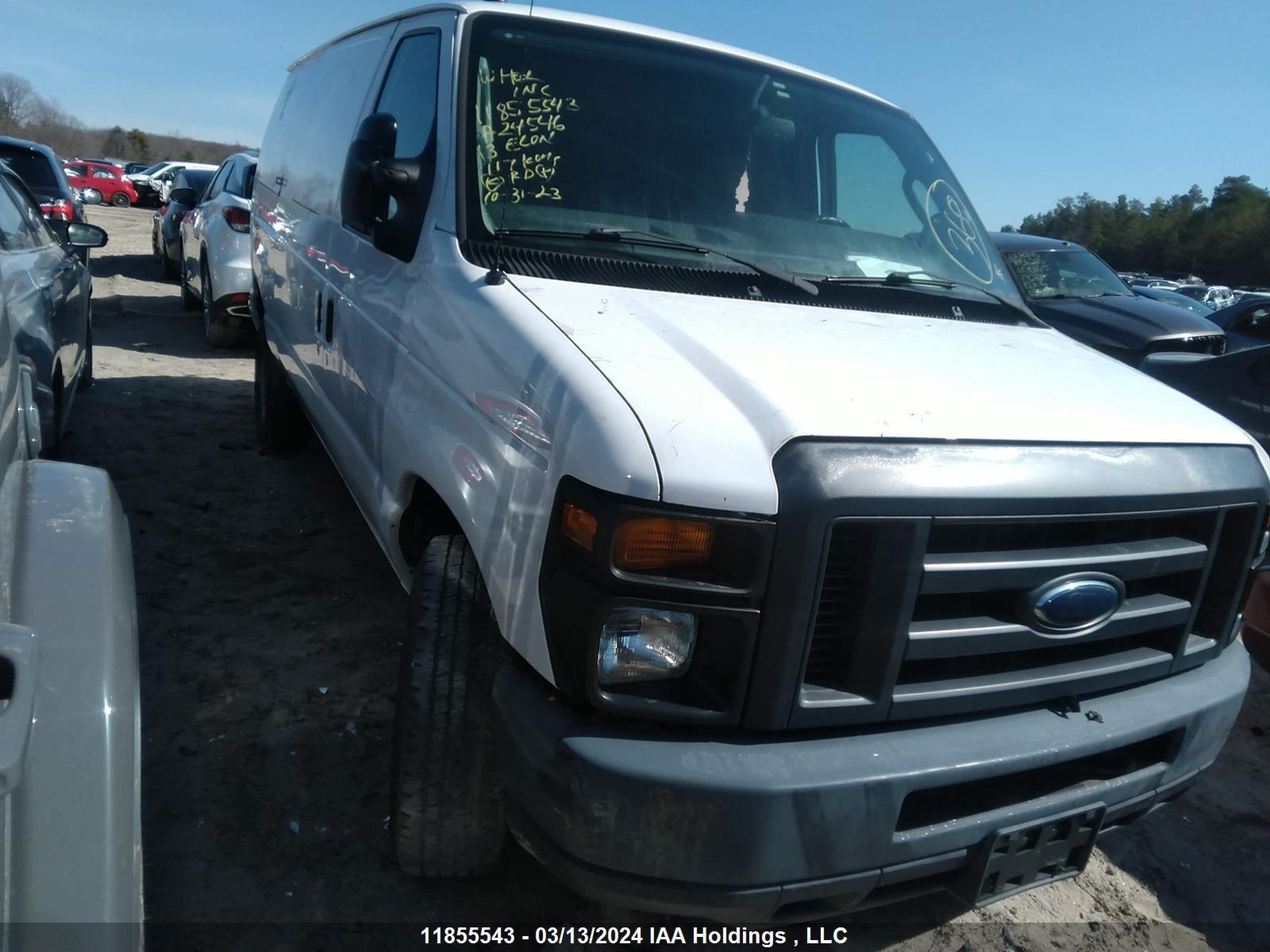 FORD ECONOLINE 2013 1ftne2ewxdda24546