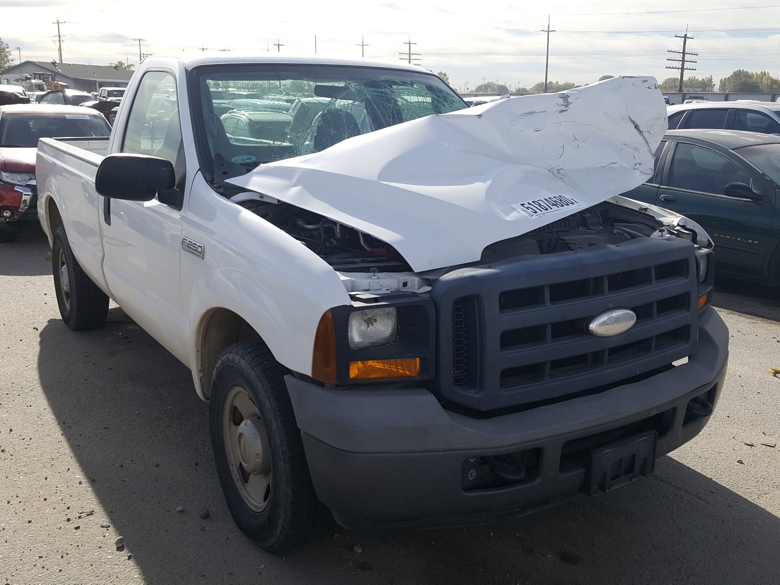 FORD F250 SUPER 2006 1ftnf20506eb03605