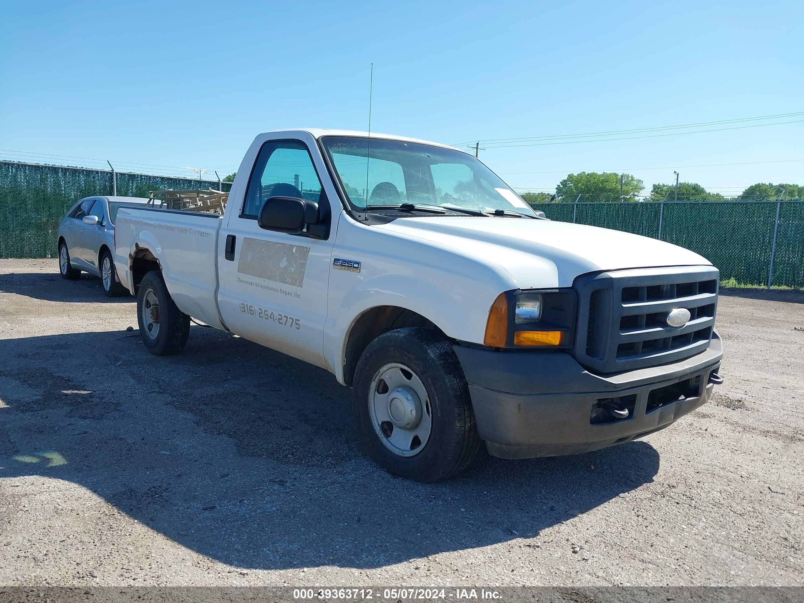 FORD F250 2007 1ftnf20527ea35115