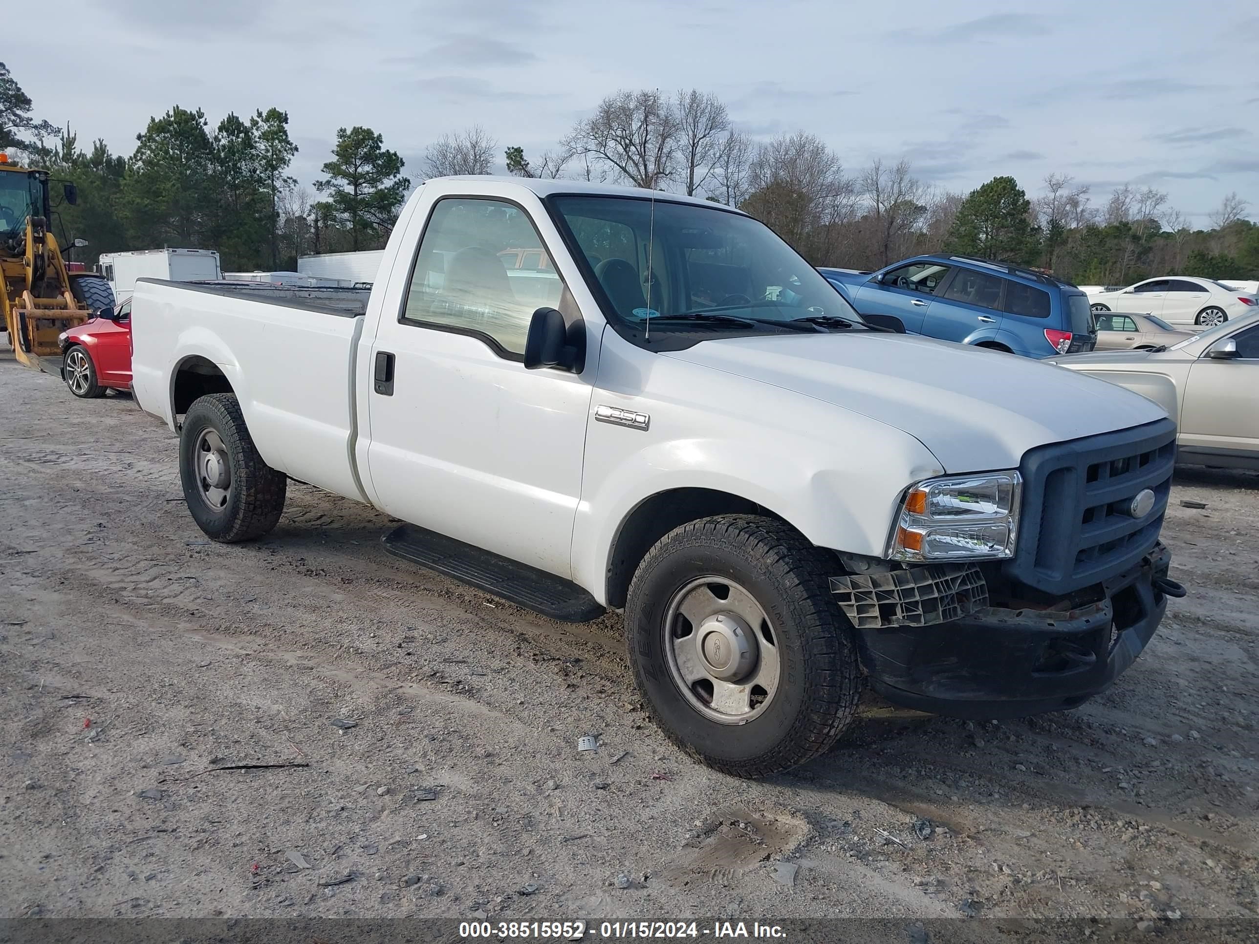 FORD F250 2005 1ftnf20545ec15094