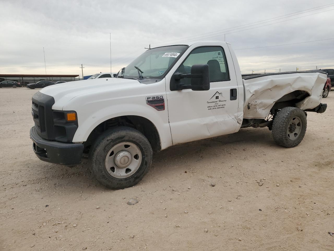 FORD F250 2008 1ftnf205x8ee59143