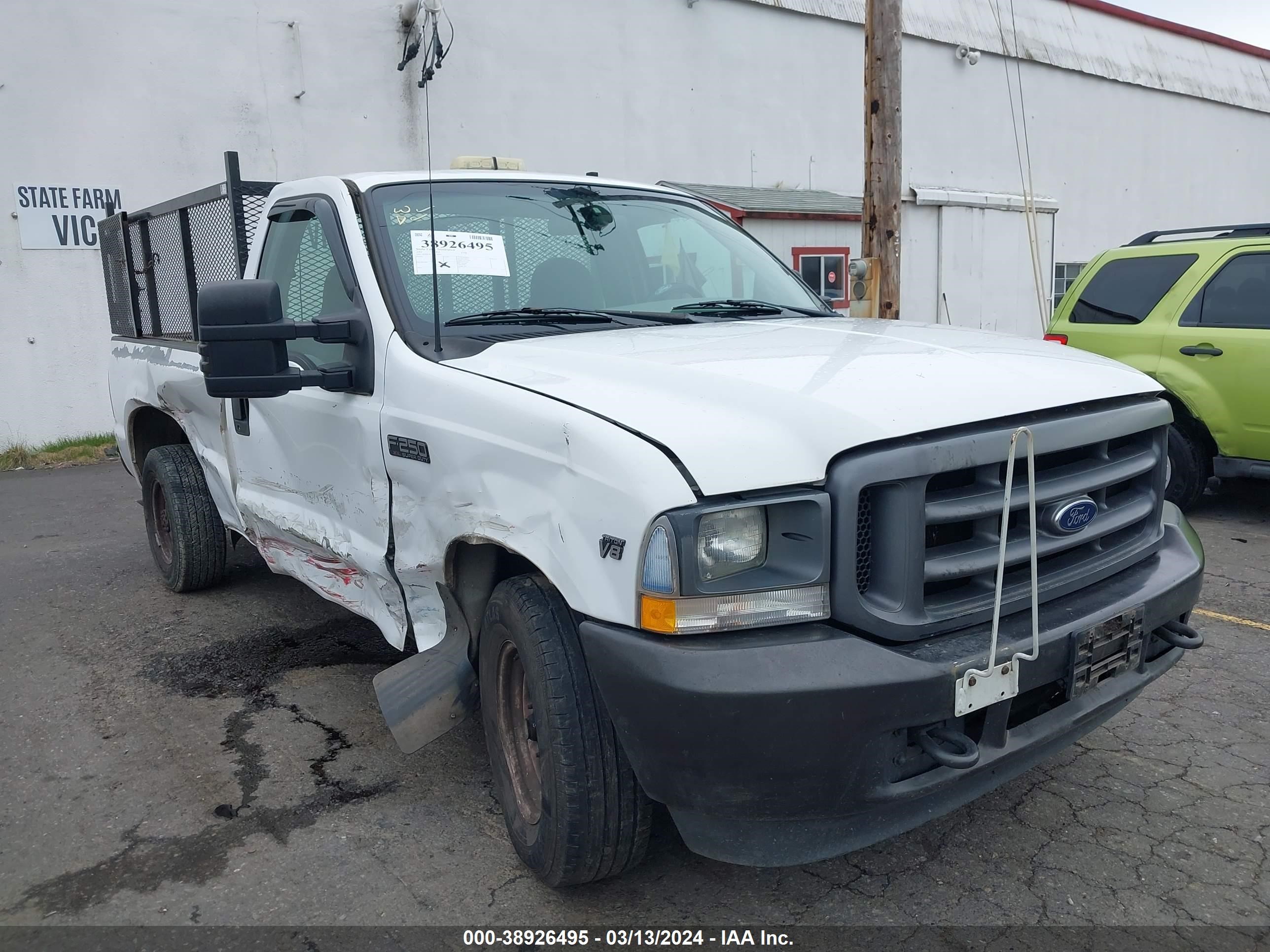 FORD F250 2002 1ftnf20l22ed30691