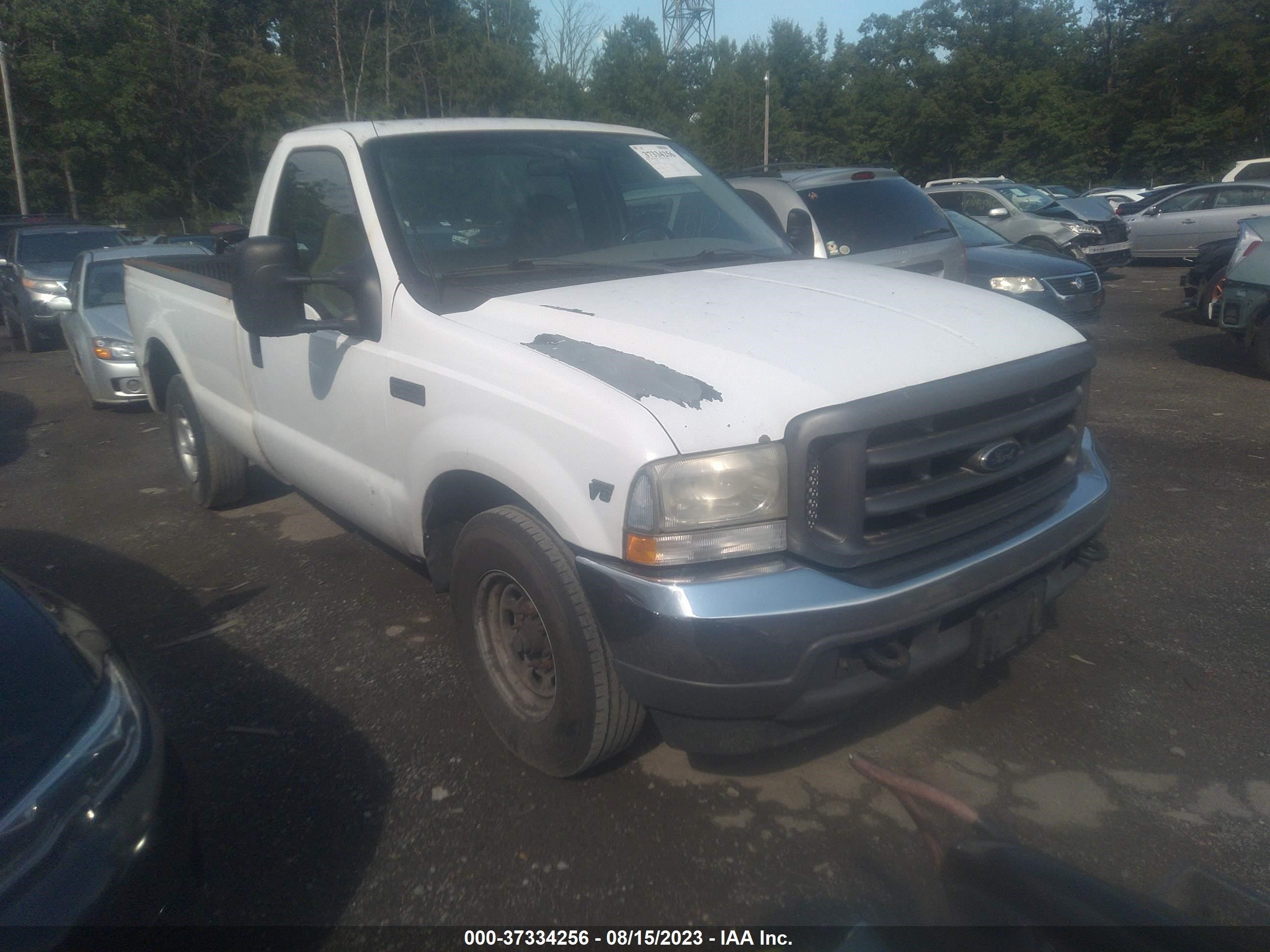 FORD F250 2002 1ftnf20l32ed54112