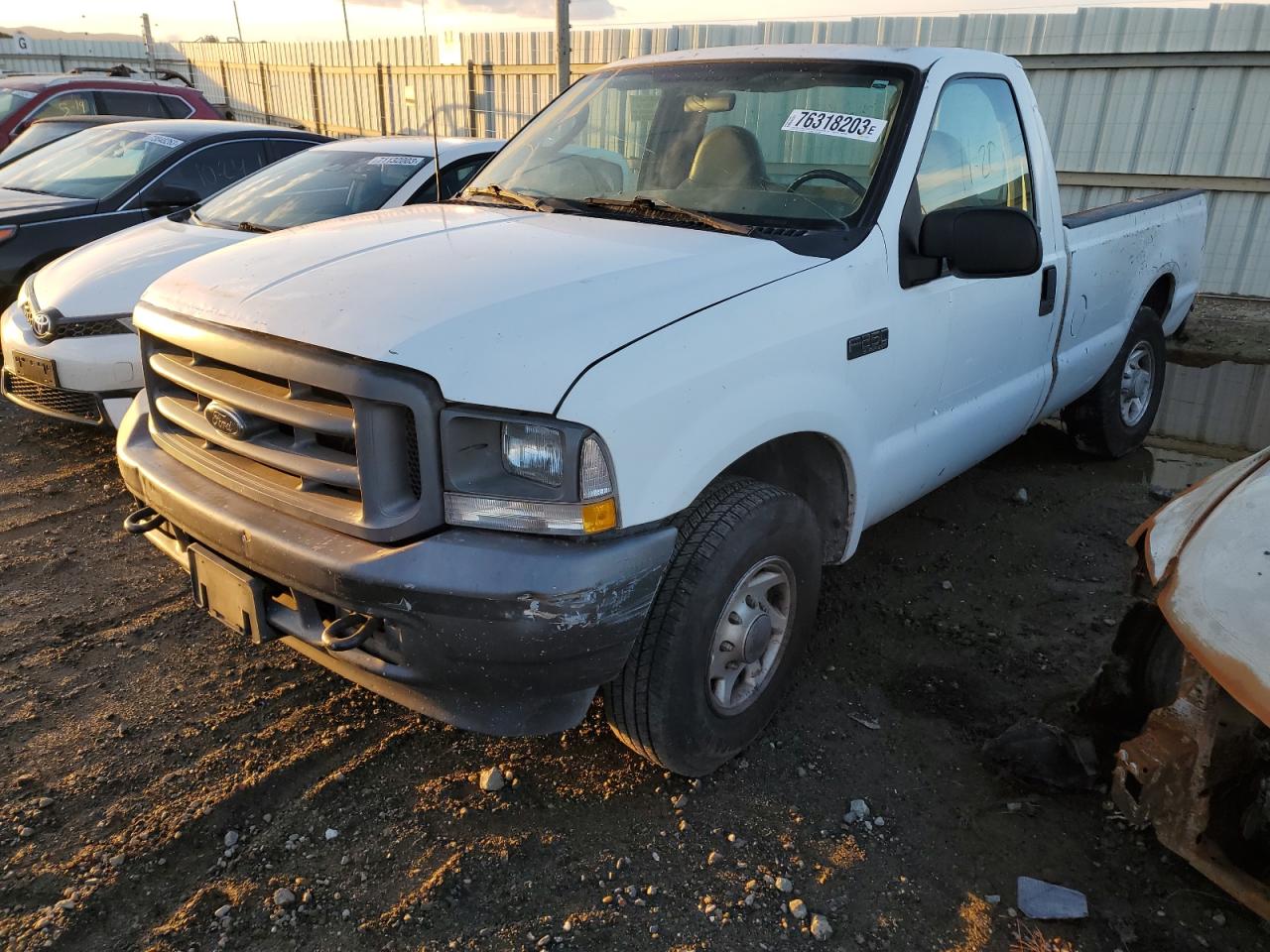 FORD F250 2003 1ftnf20l63ed73156