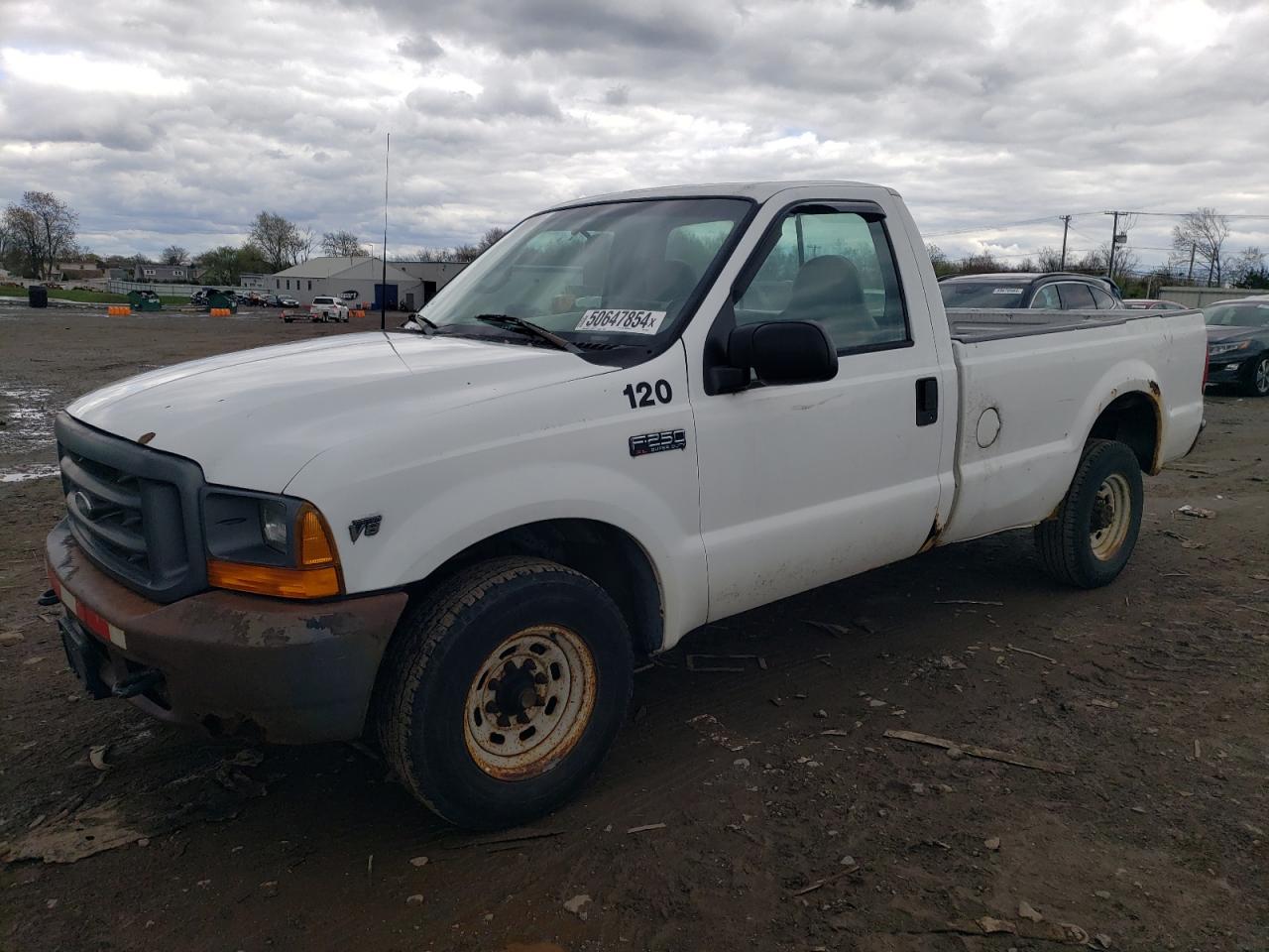 FORD F250 2000 1ftnf20l7yed03835