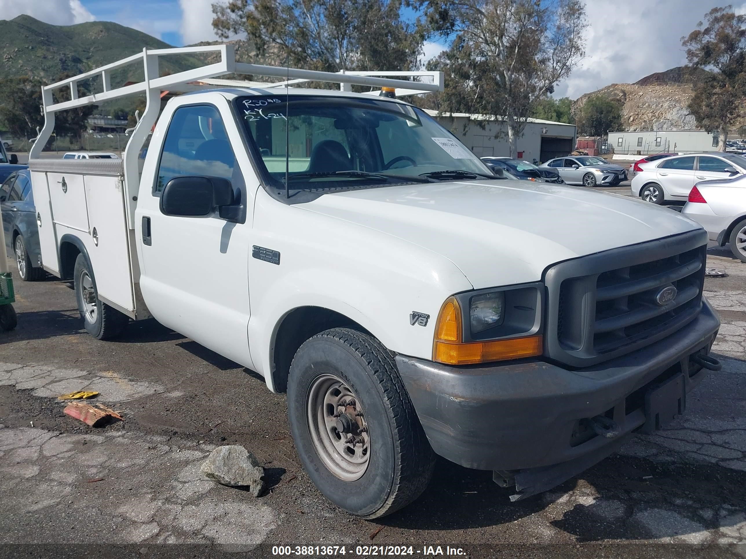 FORD F250 2001 1ftnf20l81ed41273