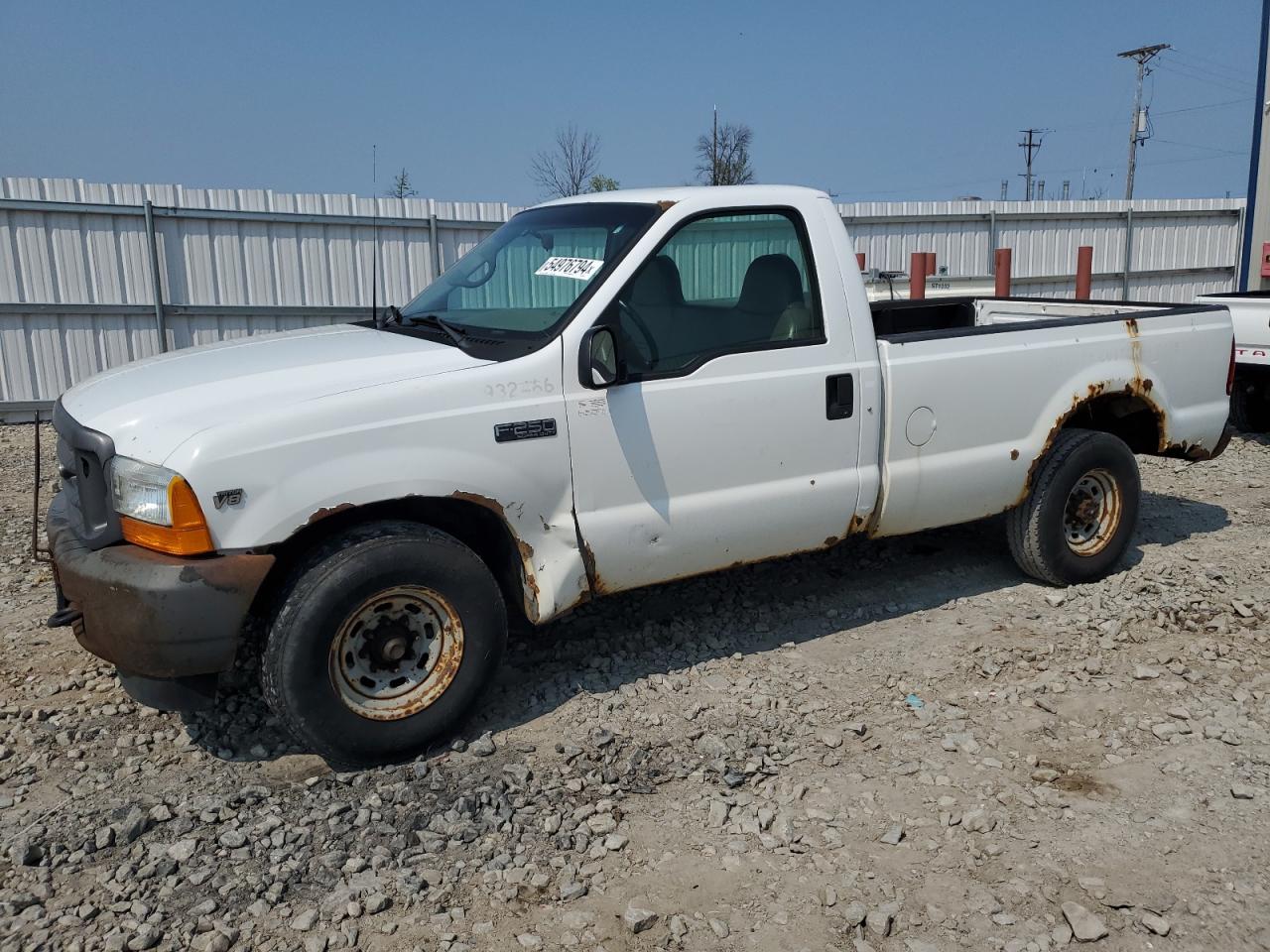 FORD F250 2001 1ftnf20lx1eb06499