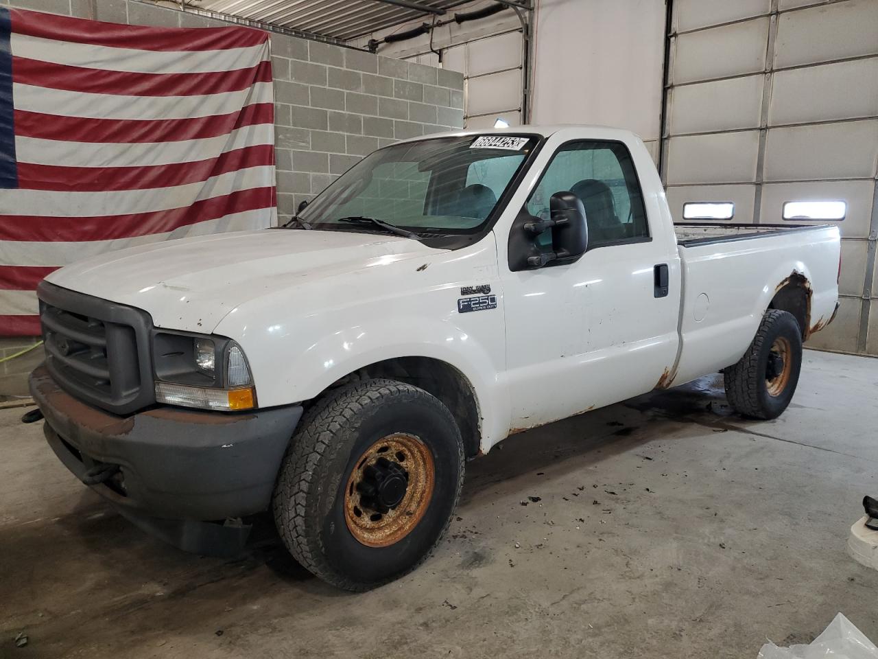 FORD F250 2004 1ftnf20lx4ec56536