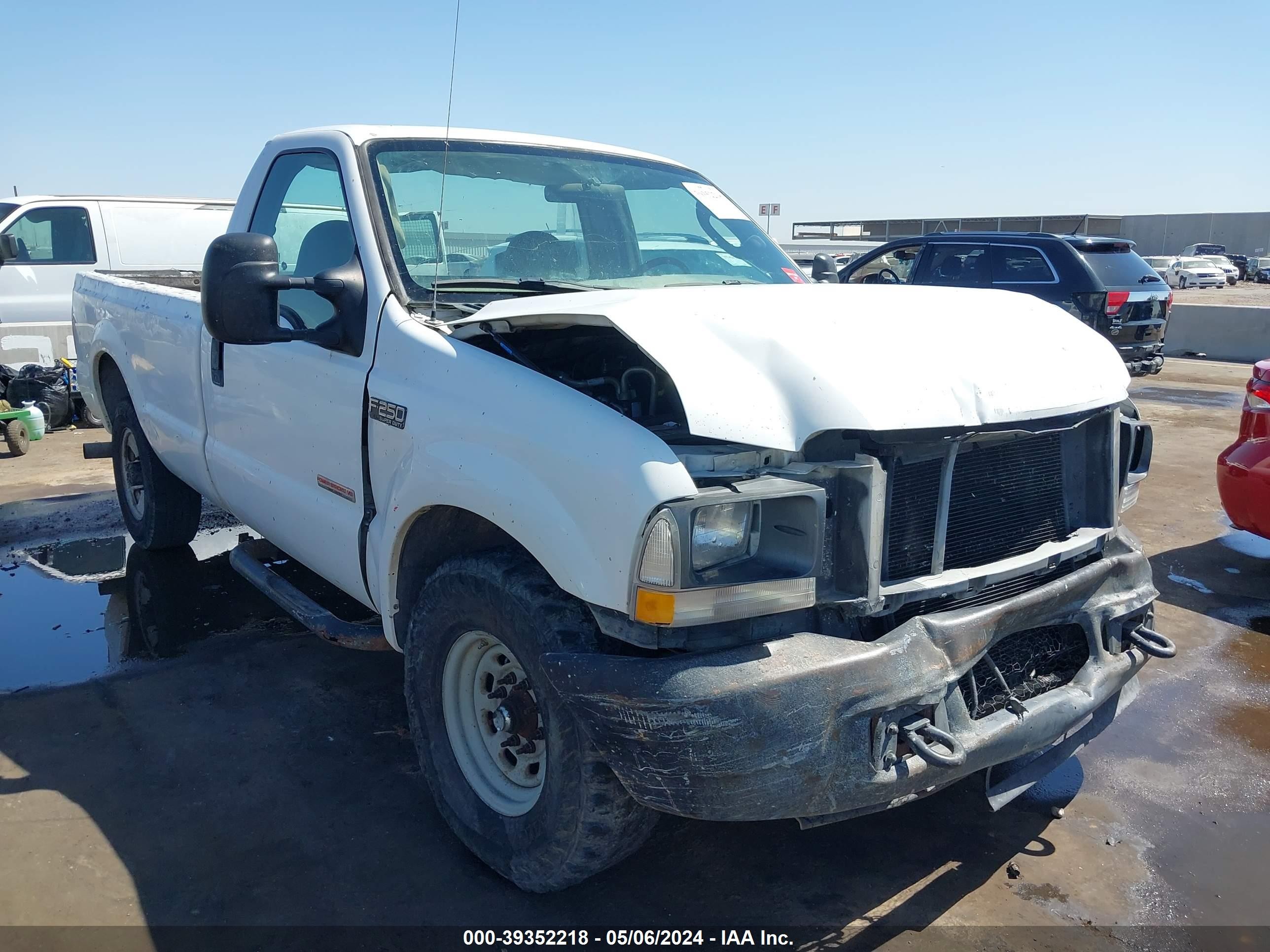 FORD F250 2004 1ftnf20p74ec33153