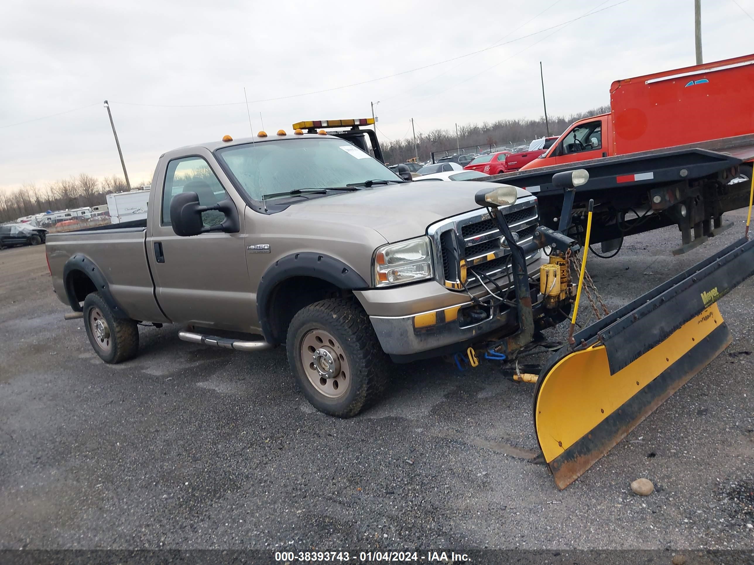 FORD F250 2005 1ftnf21505ea43547