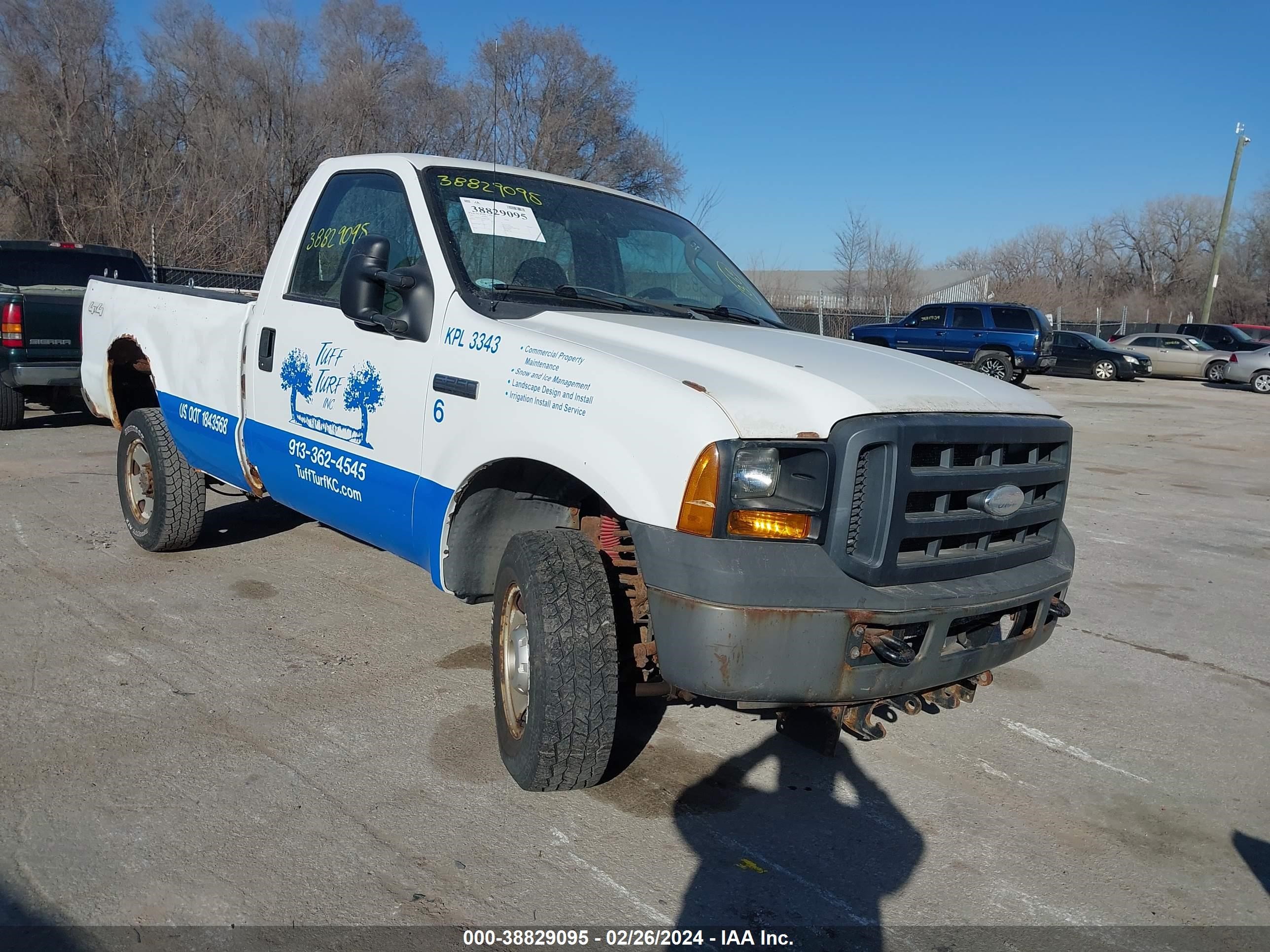 FORD F250 2007 1ftnf21547eb13084