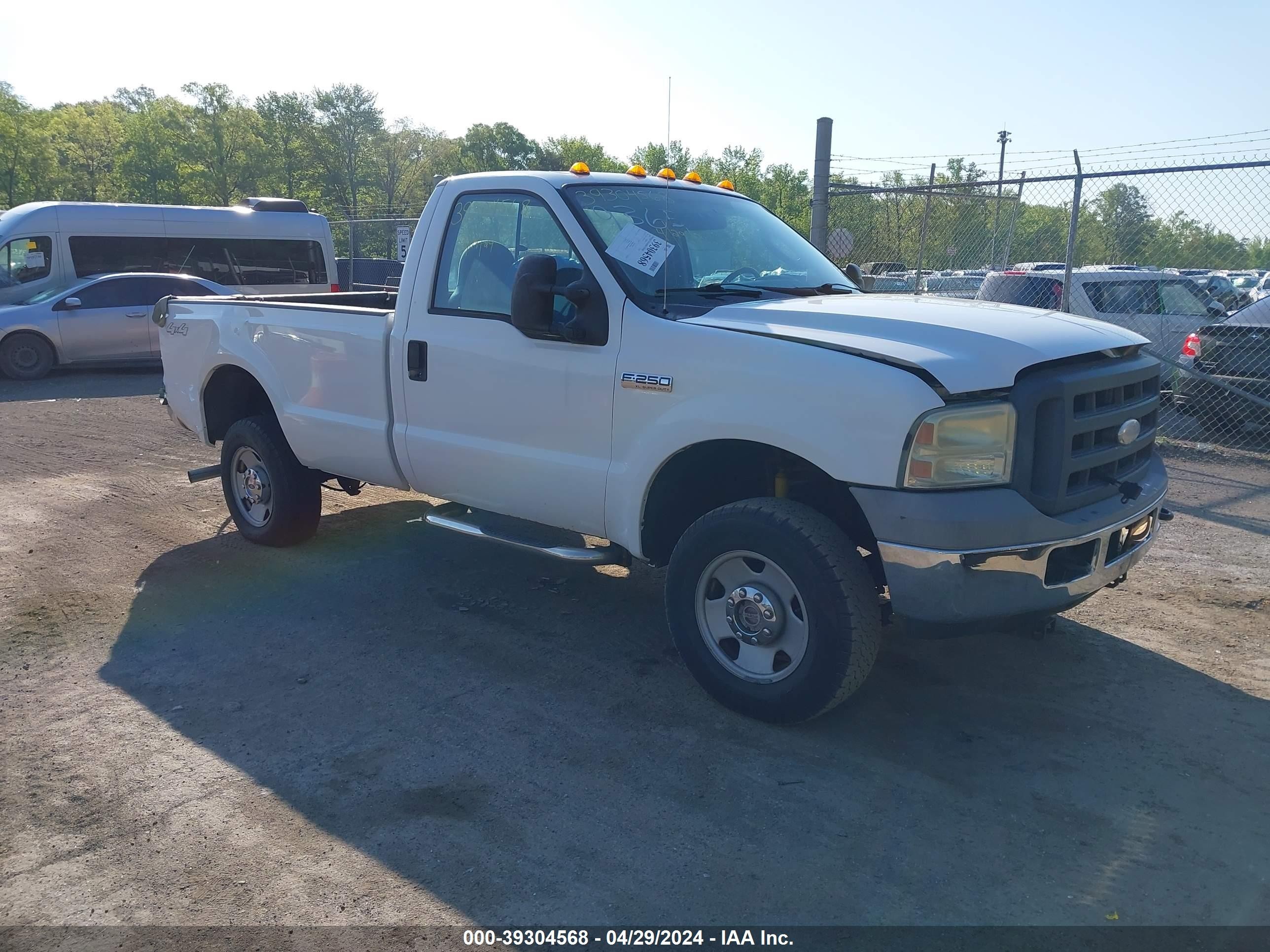 FORD F250 2005 1ftnf21595ea79365