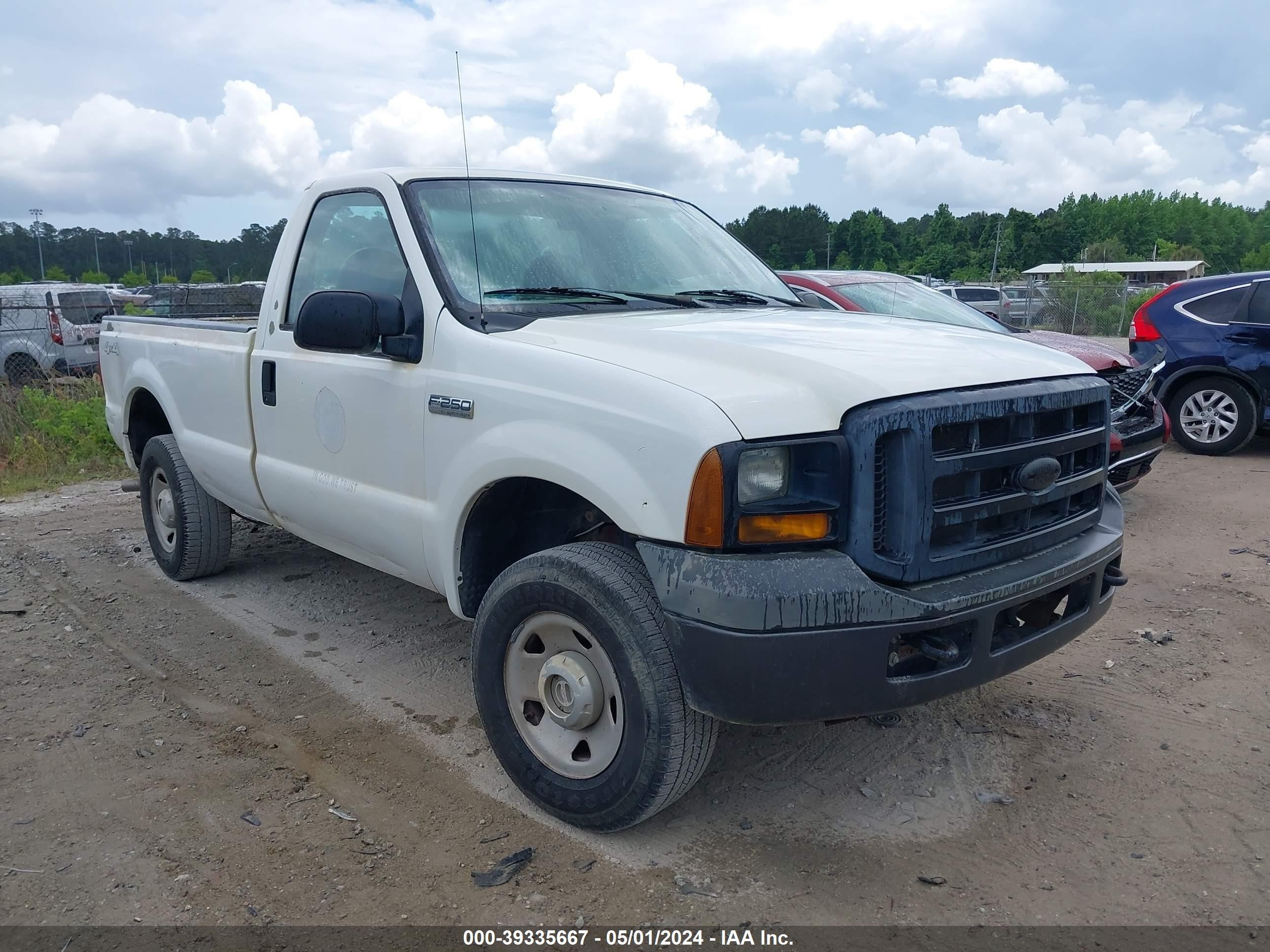 FORD F250 2006 1ftnf21596ed09813