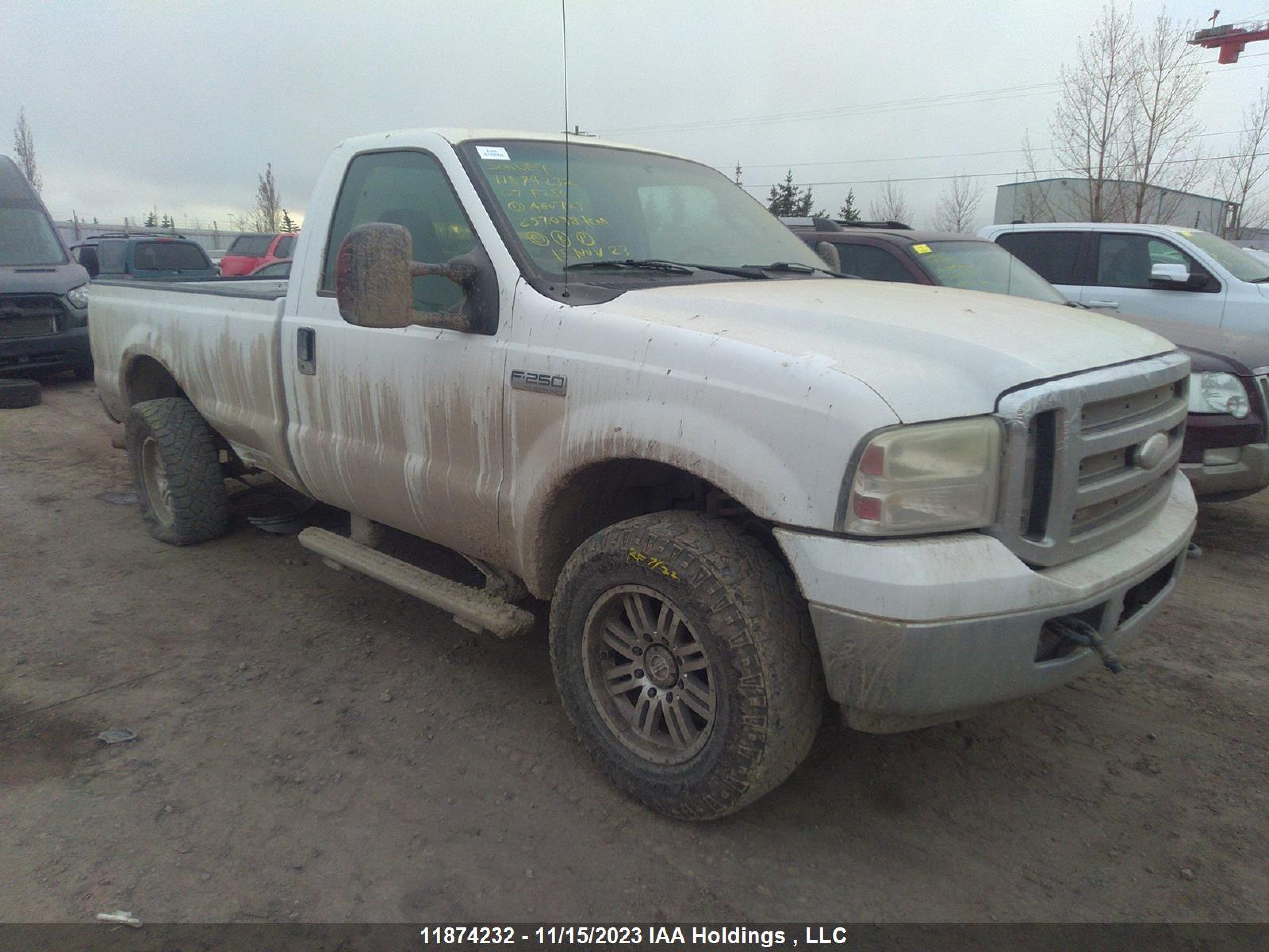 FORD F250 2007 1ftnf21597ea60723