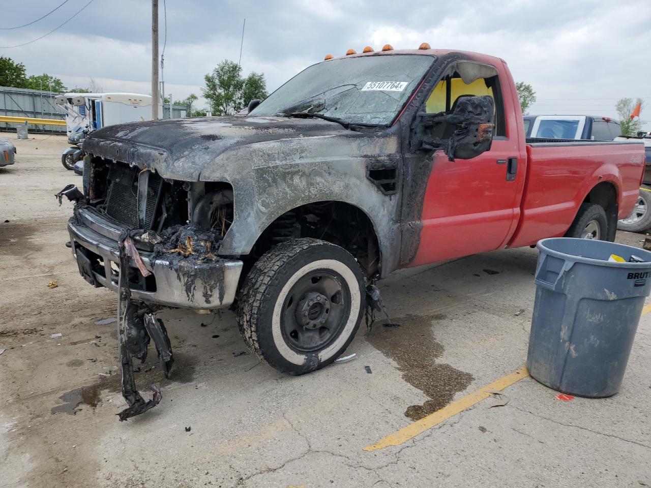 FORD F250 2008 1ftnf21598ea83940