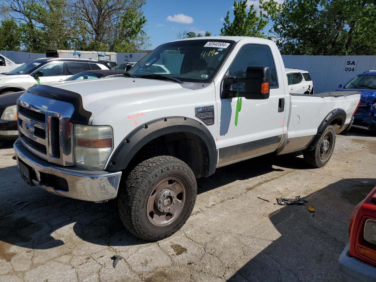 FORD F250 2008 1ftnf215x8ea32236