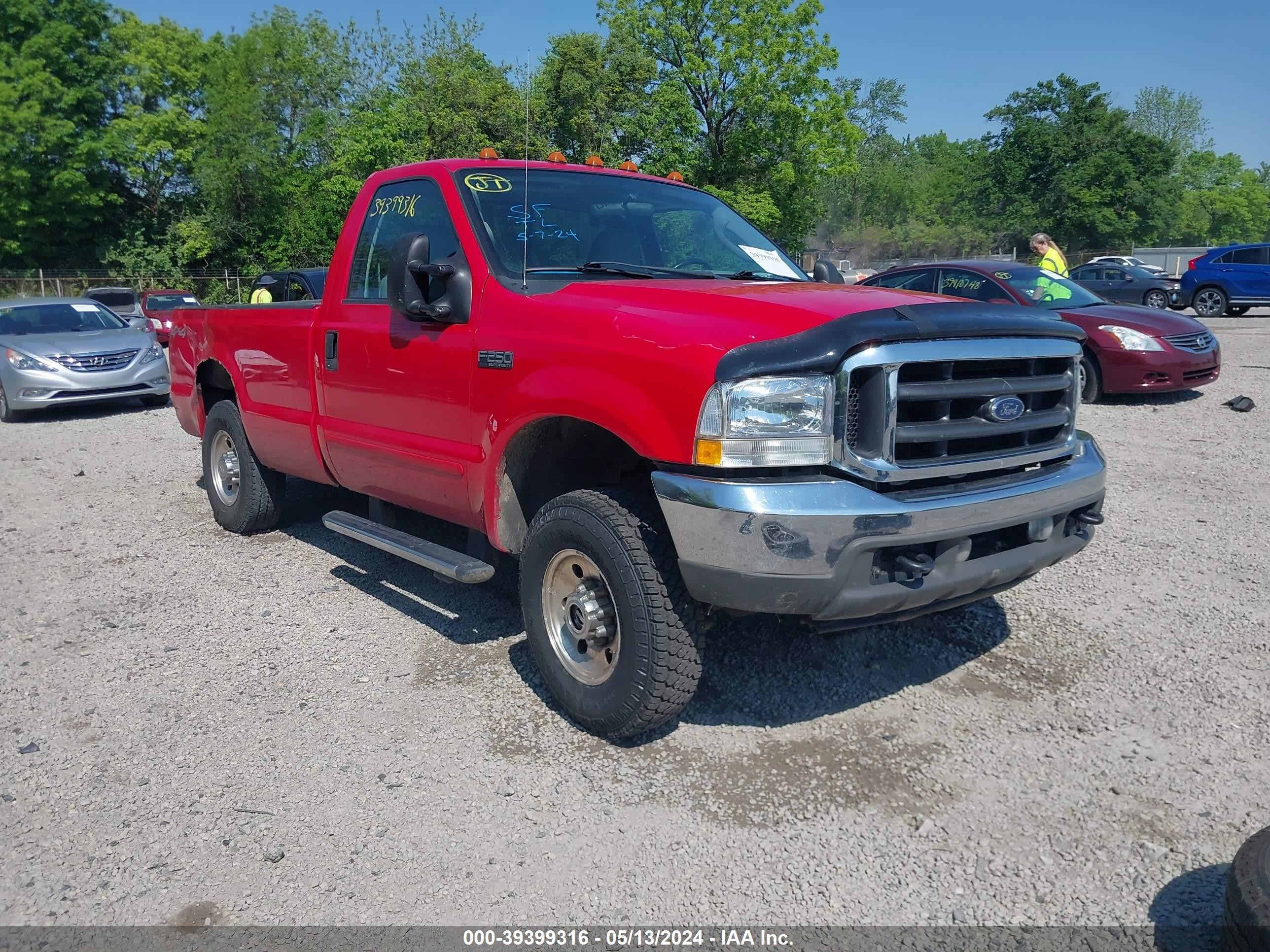 FORD F250 2004 1ftnf21l14ec96485