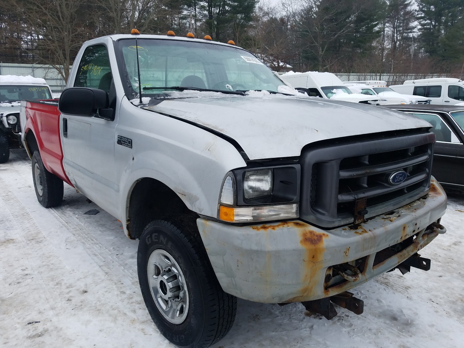 FORD F250 SUPER 2004 1ftnf21l34eb40139