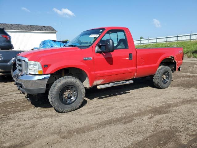 FORD F250 SUPER 2002 1ftnf21l62ea32689