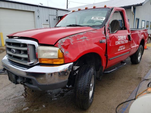 FORD F250 2000 1ftnf21l7yeb05674