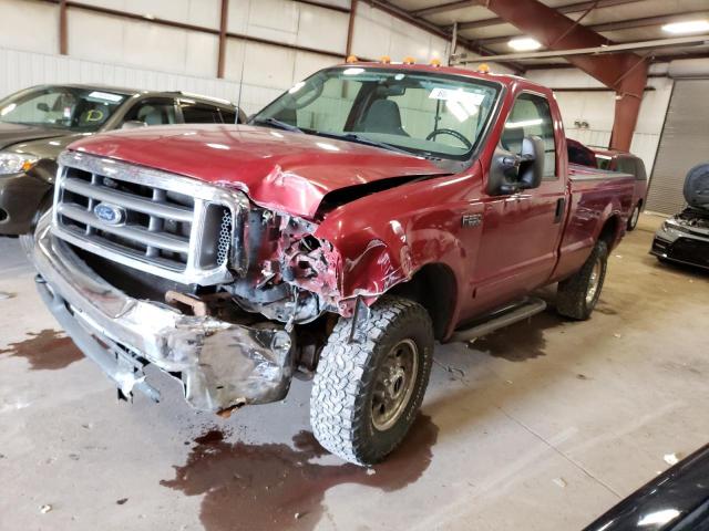 FORD F250 SUPER 2003 1ftnf21l83eb24579