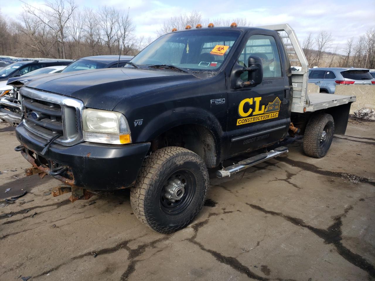 FORD F250 2002 1ftnf21l92ec43062