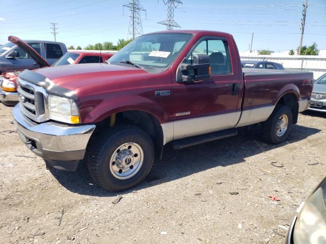 FORD F250 2004 1ftnf21p74ec62831