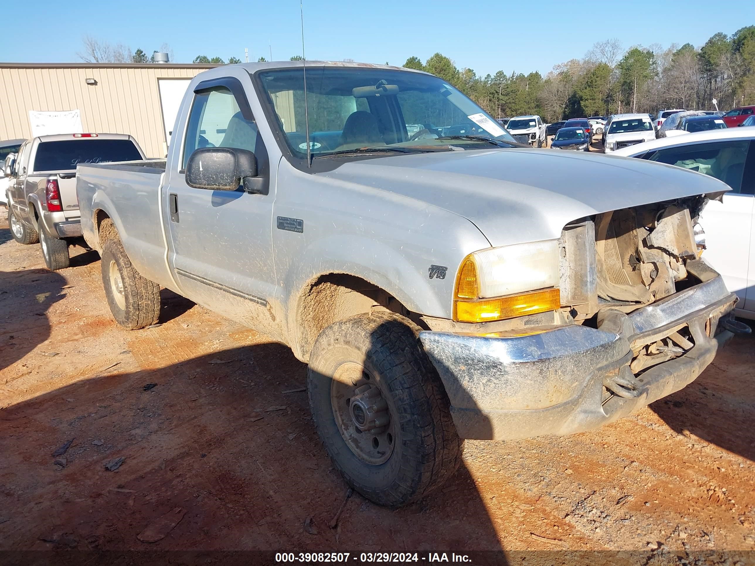 FORD F250 2000 1ftnf21s7yed90352