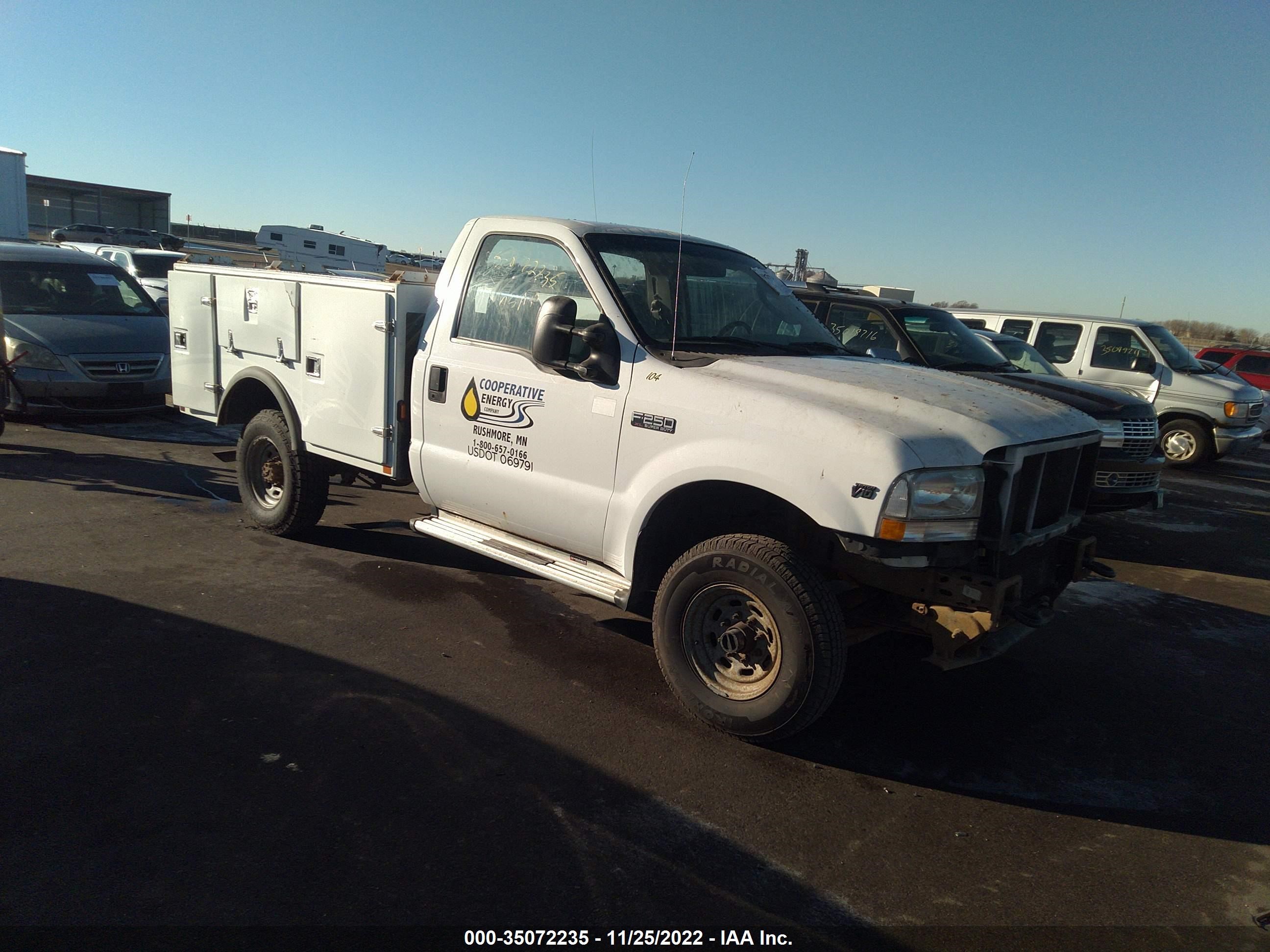 FORD F250 2004 1ftnf21s94ed95045