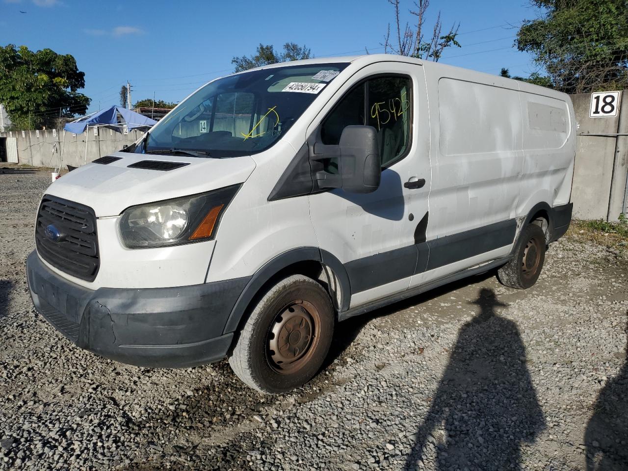 FORD TRANSIT T- 2015 1ftnr1yg8fkb09399