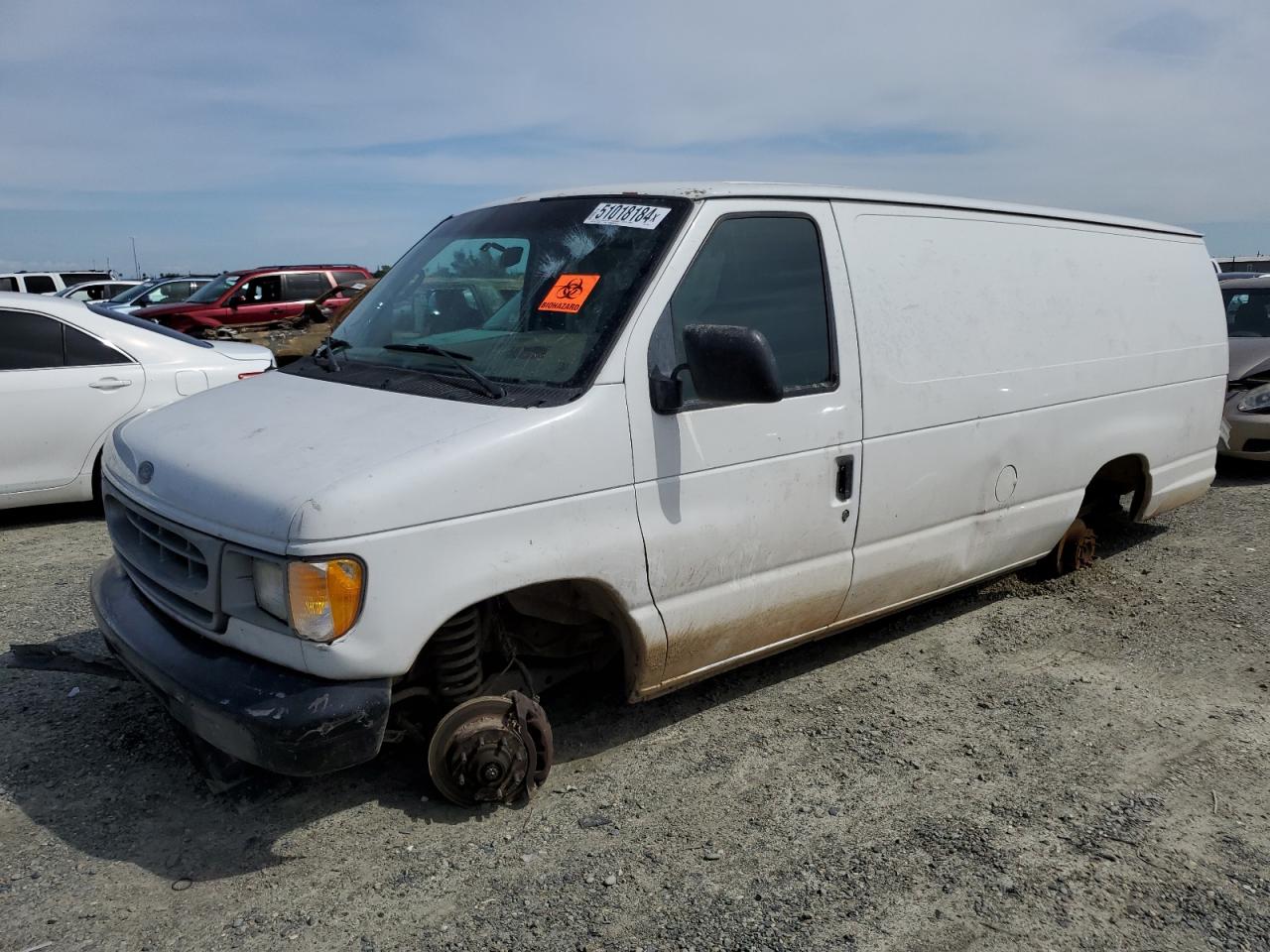 FORD ECONOLINE 2001 1ftns24241ha51480