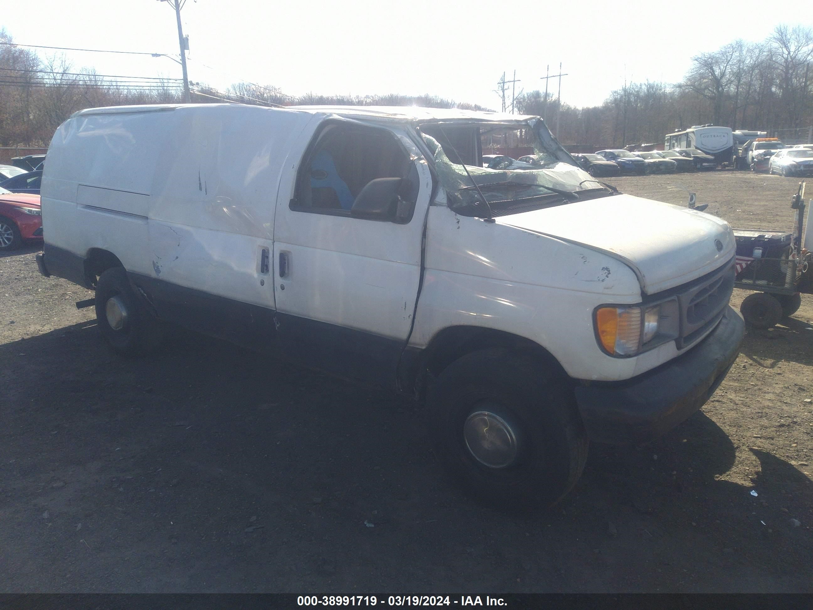 FORD ECONOLINE 2001 1ftns24291ha56240