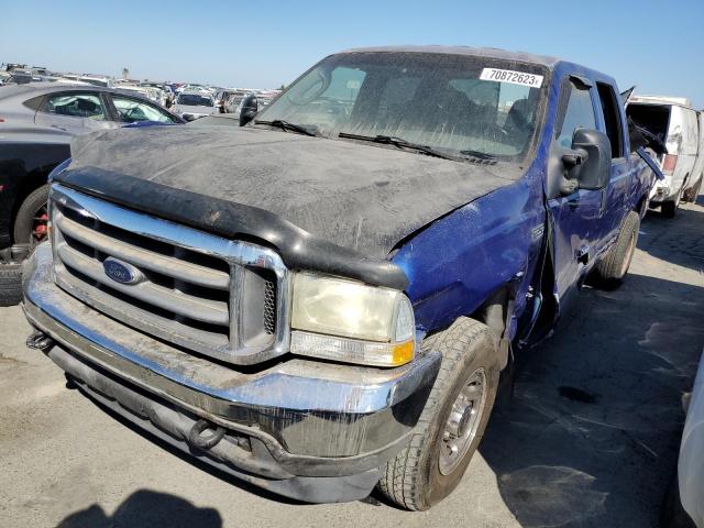 FORD F250 SUPER 2003 1ftnw20f73ea13694