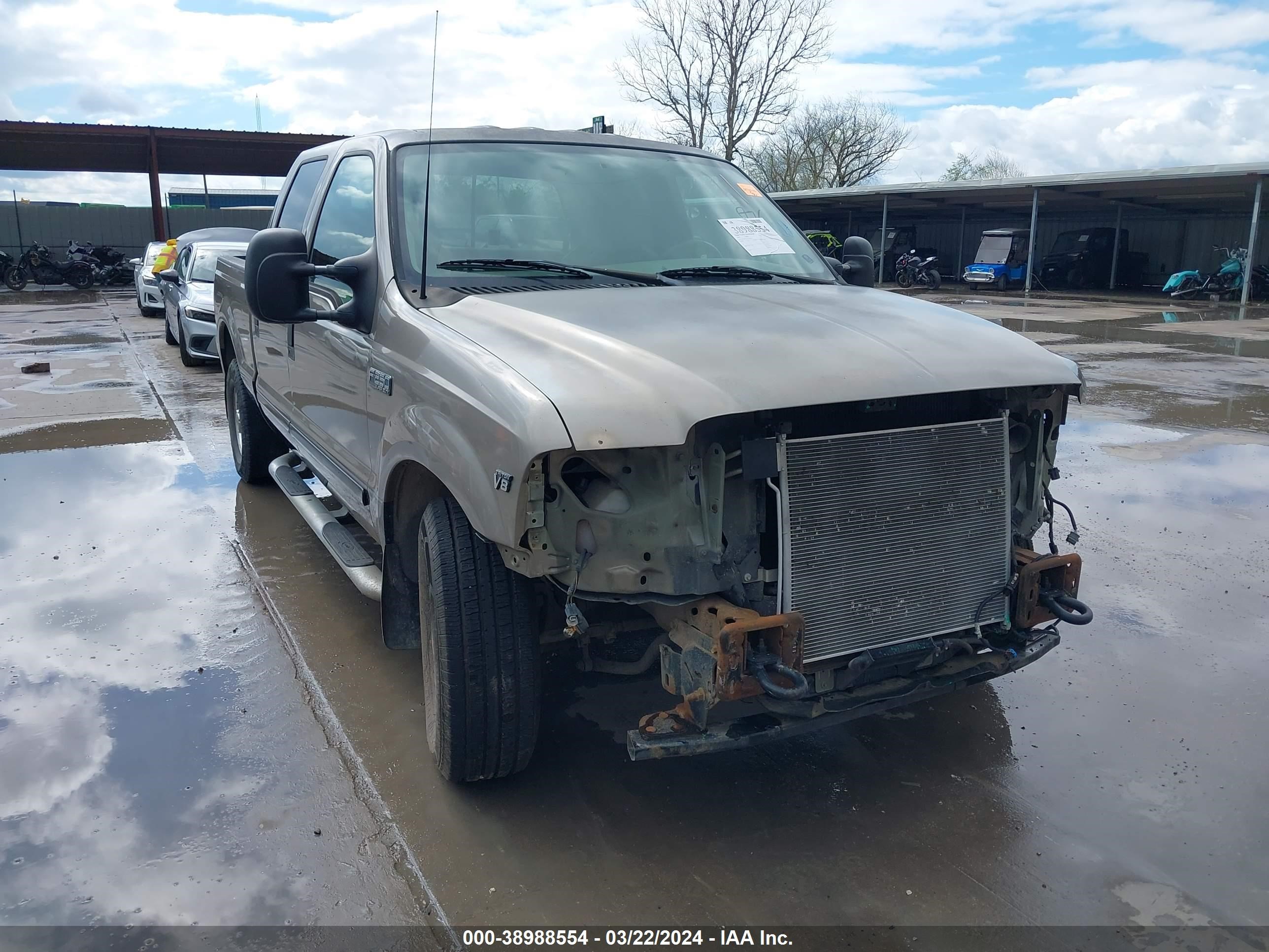 FORD F250 2002 1ftnw20l22ec80780