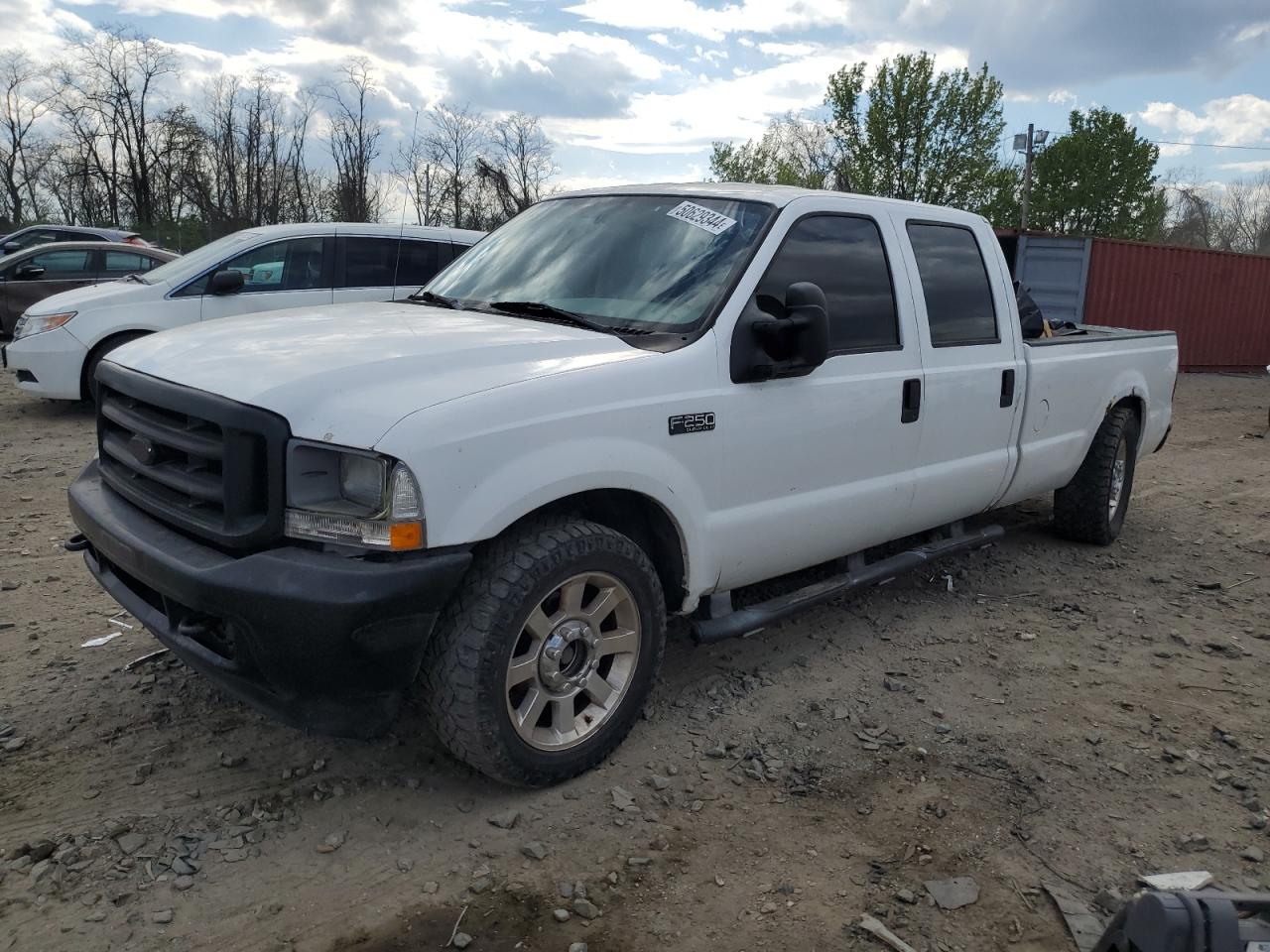 FORD F250 2004 1ftnw20l64eb13714