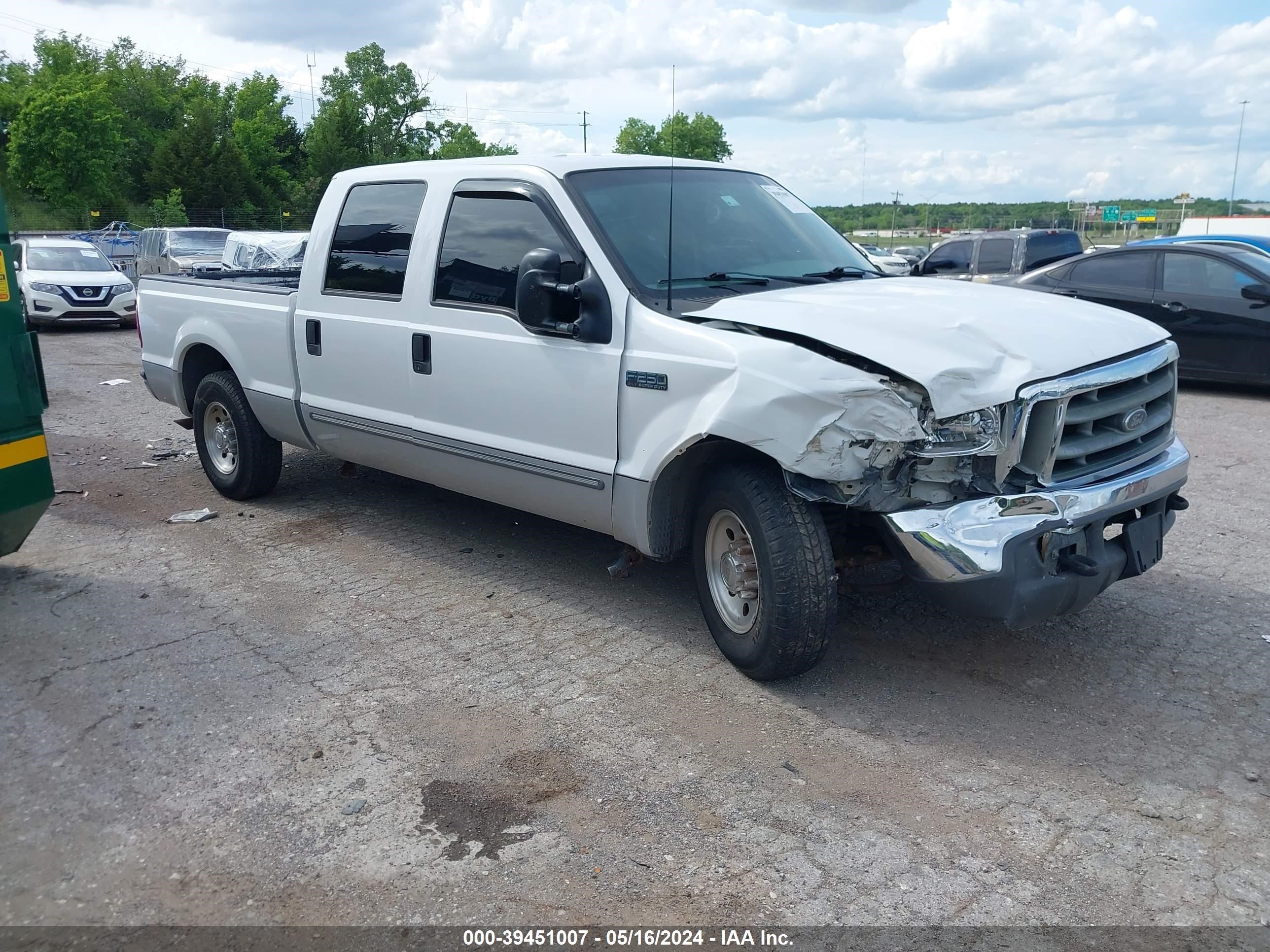 FORD F250 2000 1ftnw20l9yeb73203