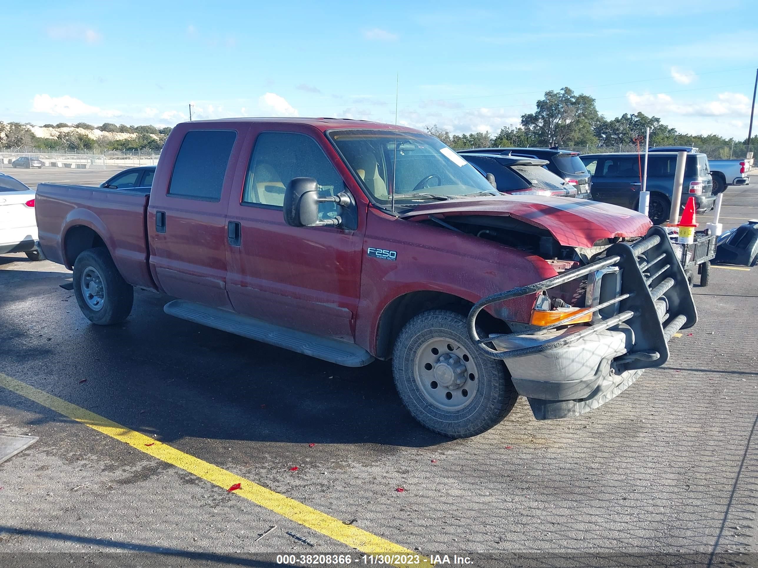 FORD F250 2001 1ftnw20lx1ec74059