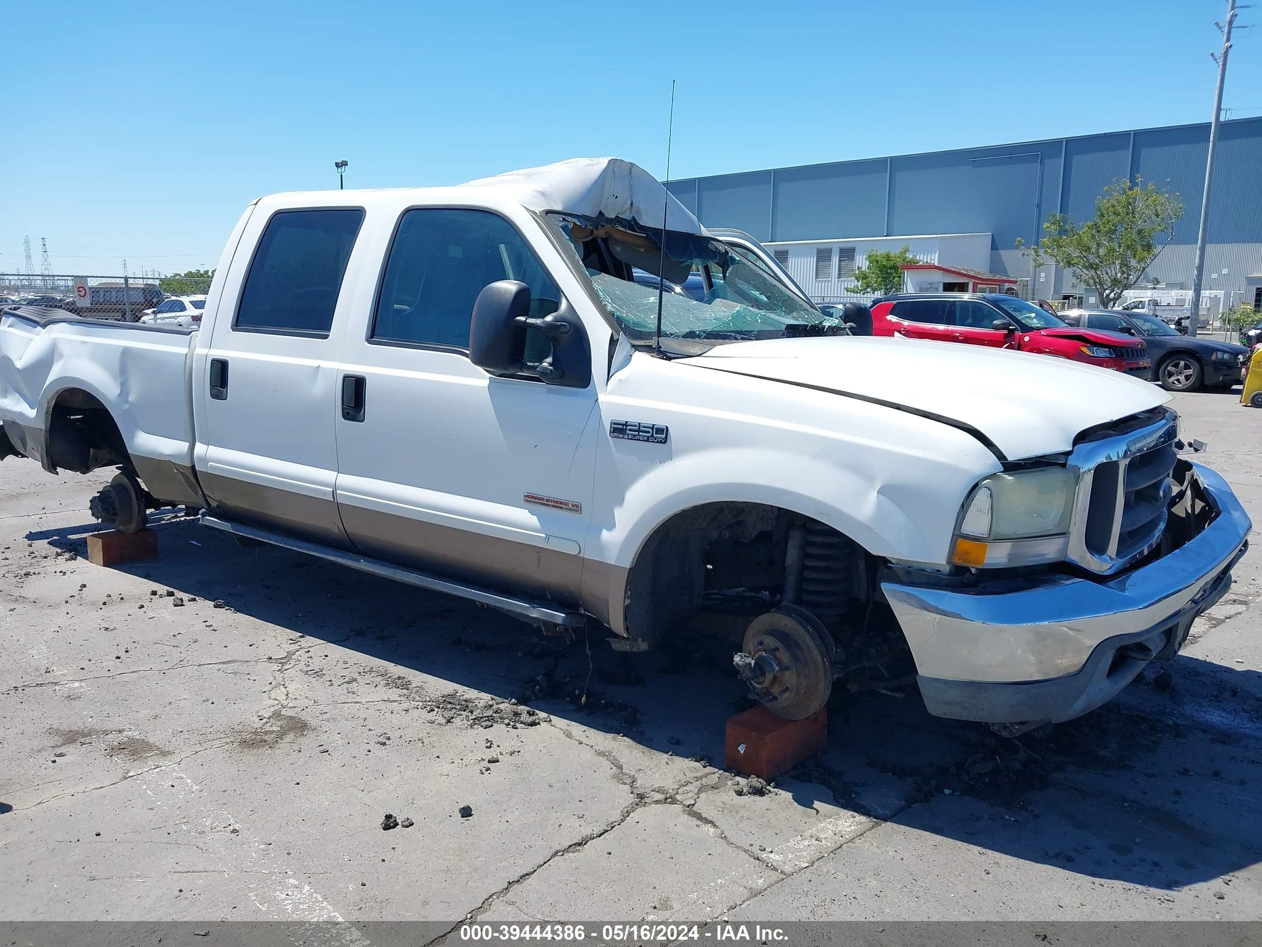 FORD F250 2003 1ftnw20p03ec92530