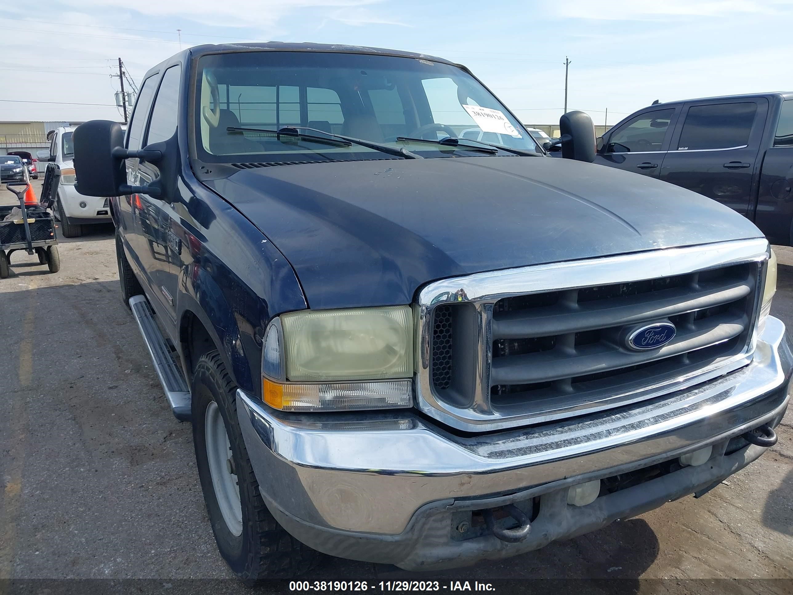 FORD F250 2004 1ftnw20p54ea79476