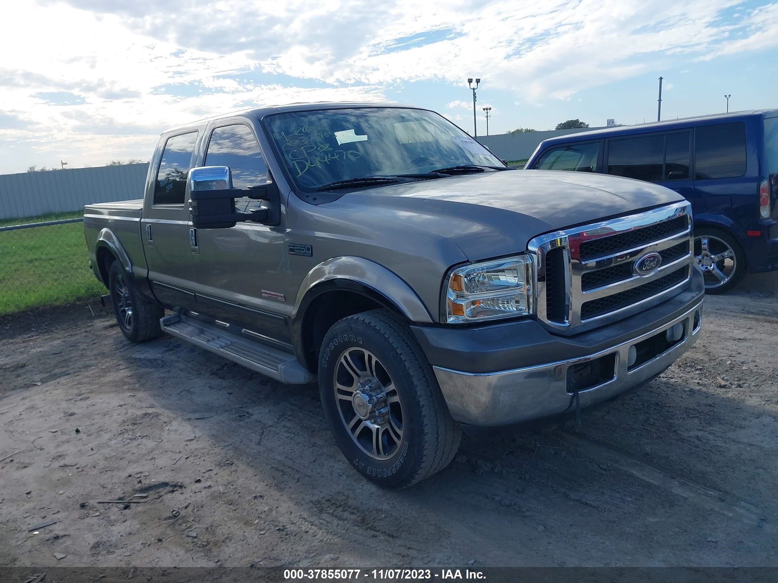 FORD F250 2003 1ftnw20p63ed44470