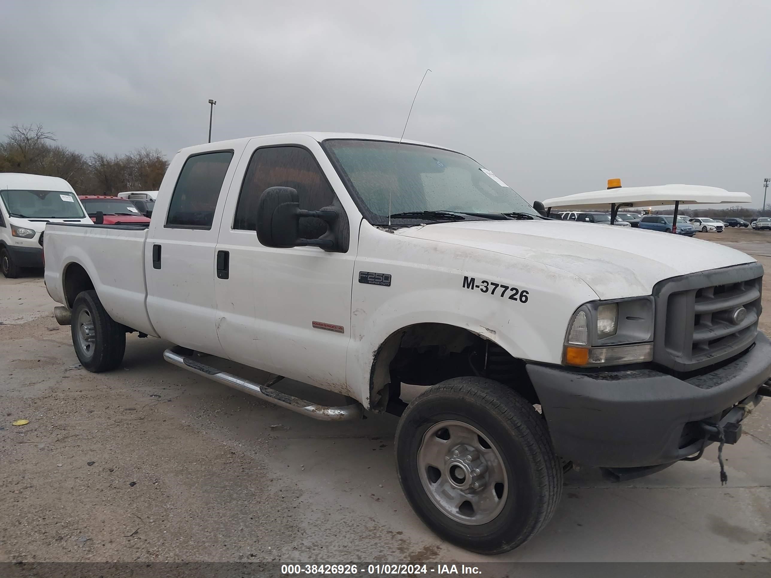 FORD F250 2004 1ftnw20p64eb01260